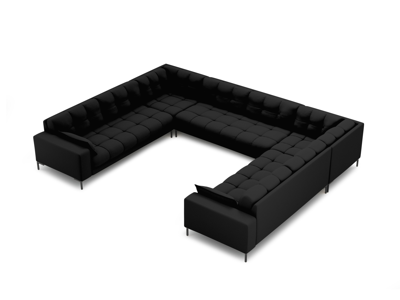 Panoramic Sofa, "Mamaia", 9 Seats, 337x256x75