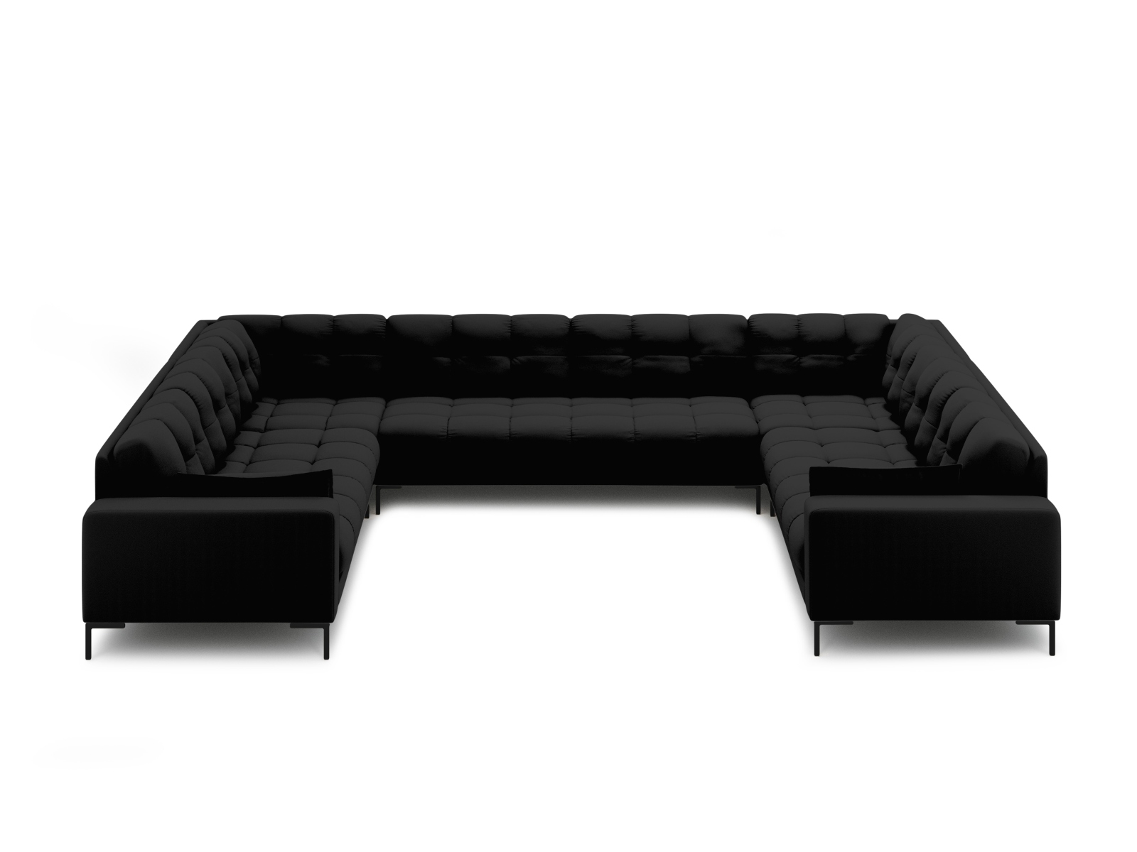 Panoramic Sofa, "Mamaia", 9 Seats, 337x256x75