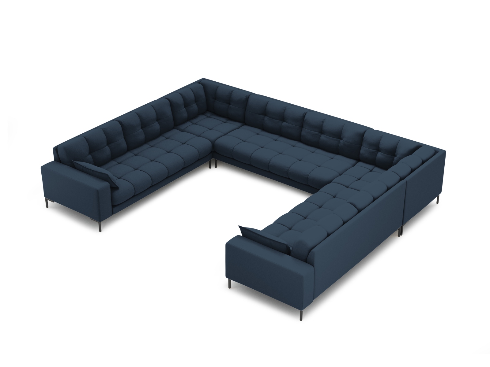 Panoramic Sofa, "Mamaia", 9 Seats, 337x256x75