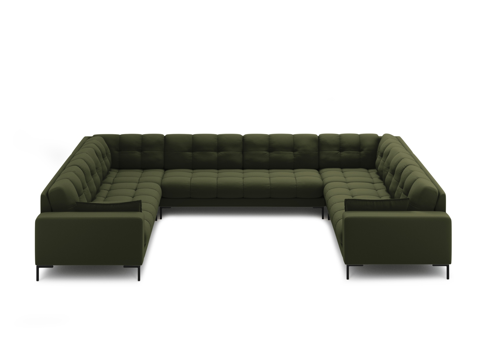 Panoramic Sofa, "Mamaia", 9 Seats, 337x256x75