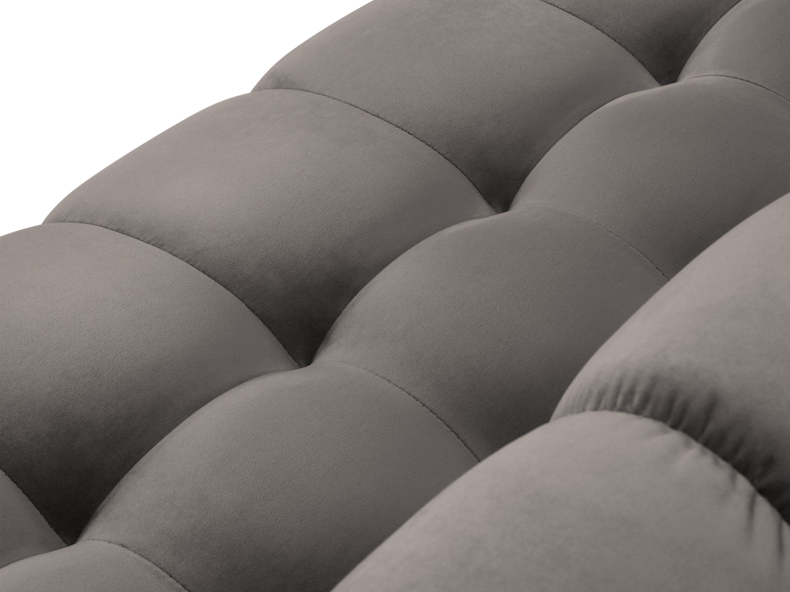 Velvet Panoramic Sofa, "Mamaia", 9 Seats, 337x256x75