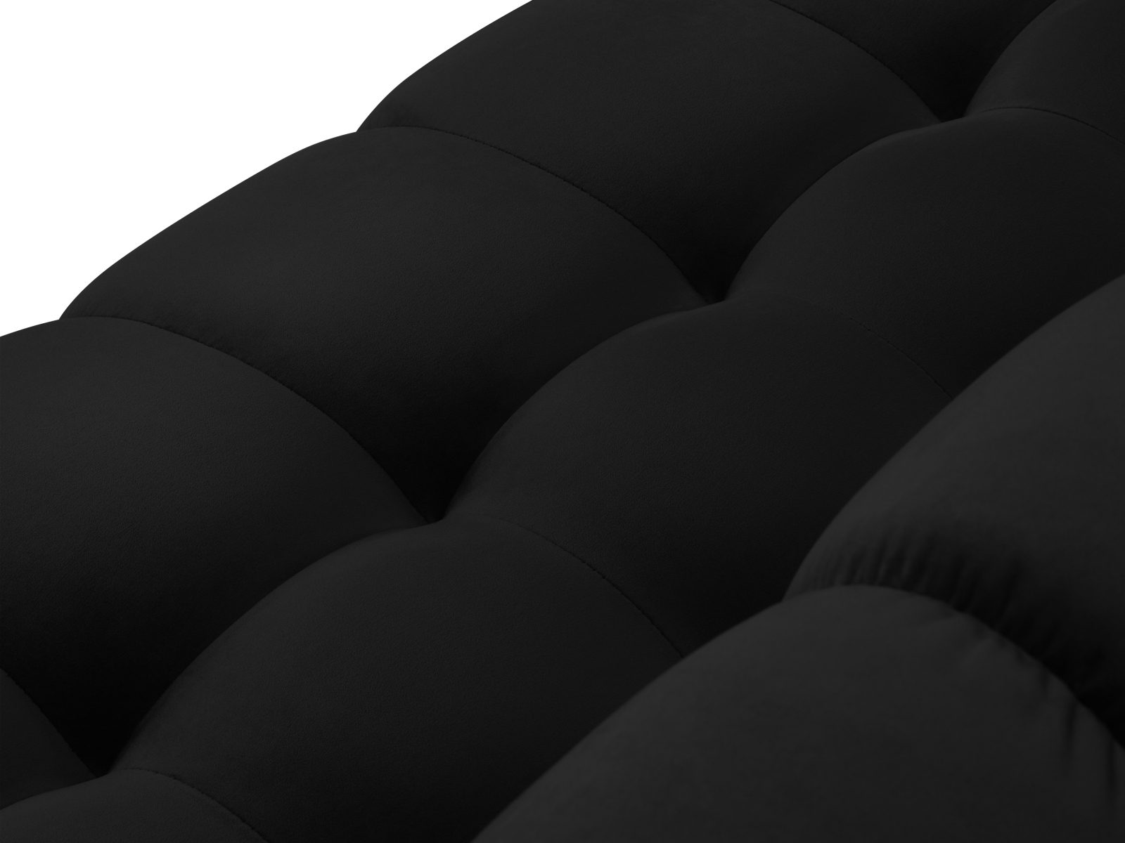 Velvet Panoramic Sofa, "Mamaia", 9 Seats, 337x256x75