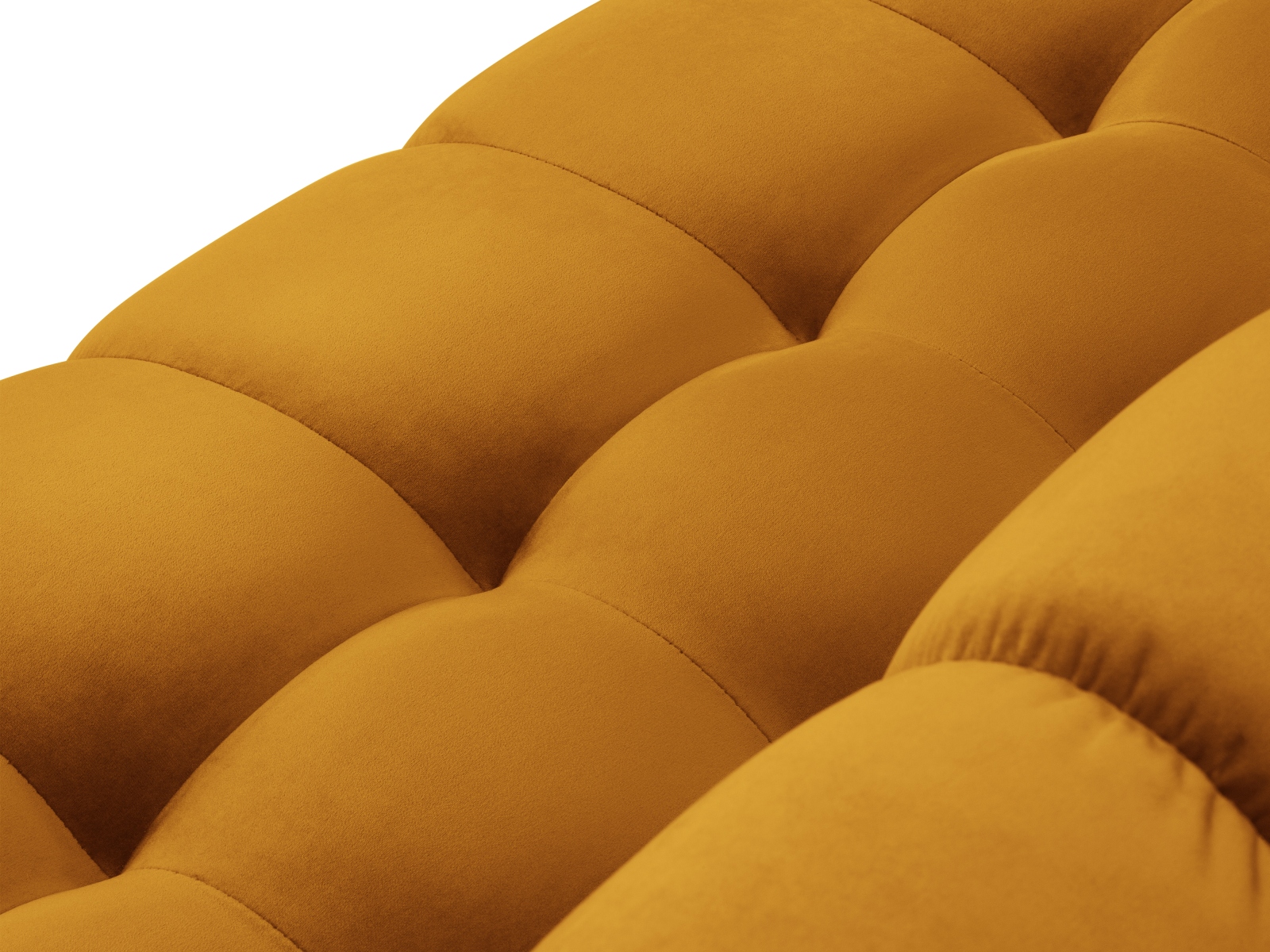 Velvet Panoramic Sofa, "Mamaia", 9 Seats, 337x256x75
