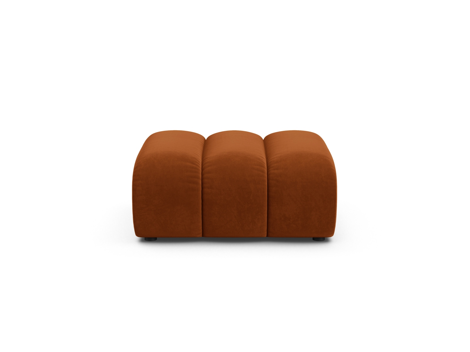 Velvet Pouf, "Lupine", 1 Seat, 95x92x43