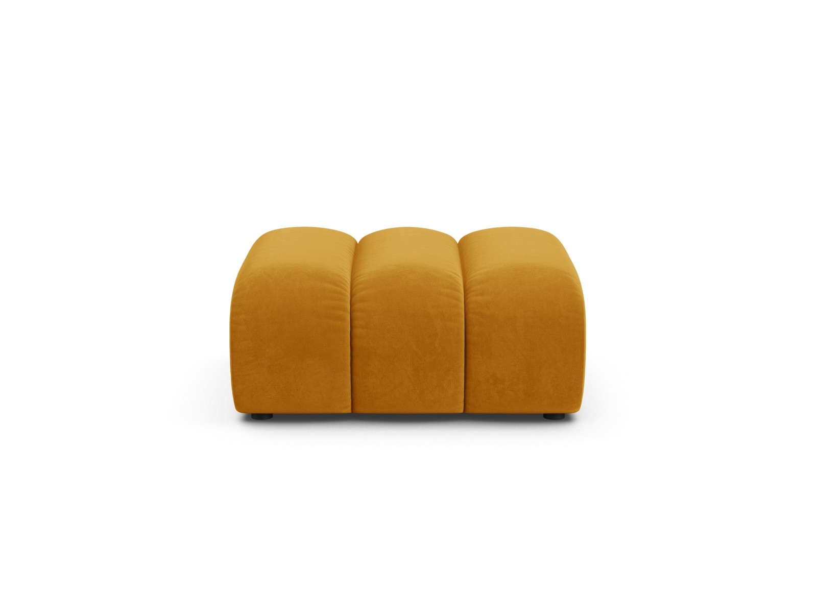 Velvet Pouf, "Lupine", 1 Seat, 95x92x43
