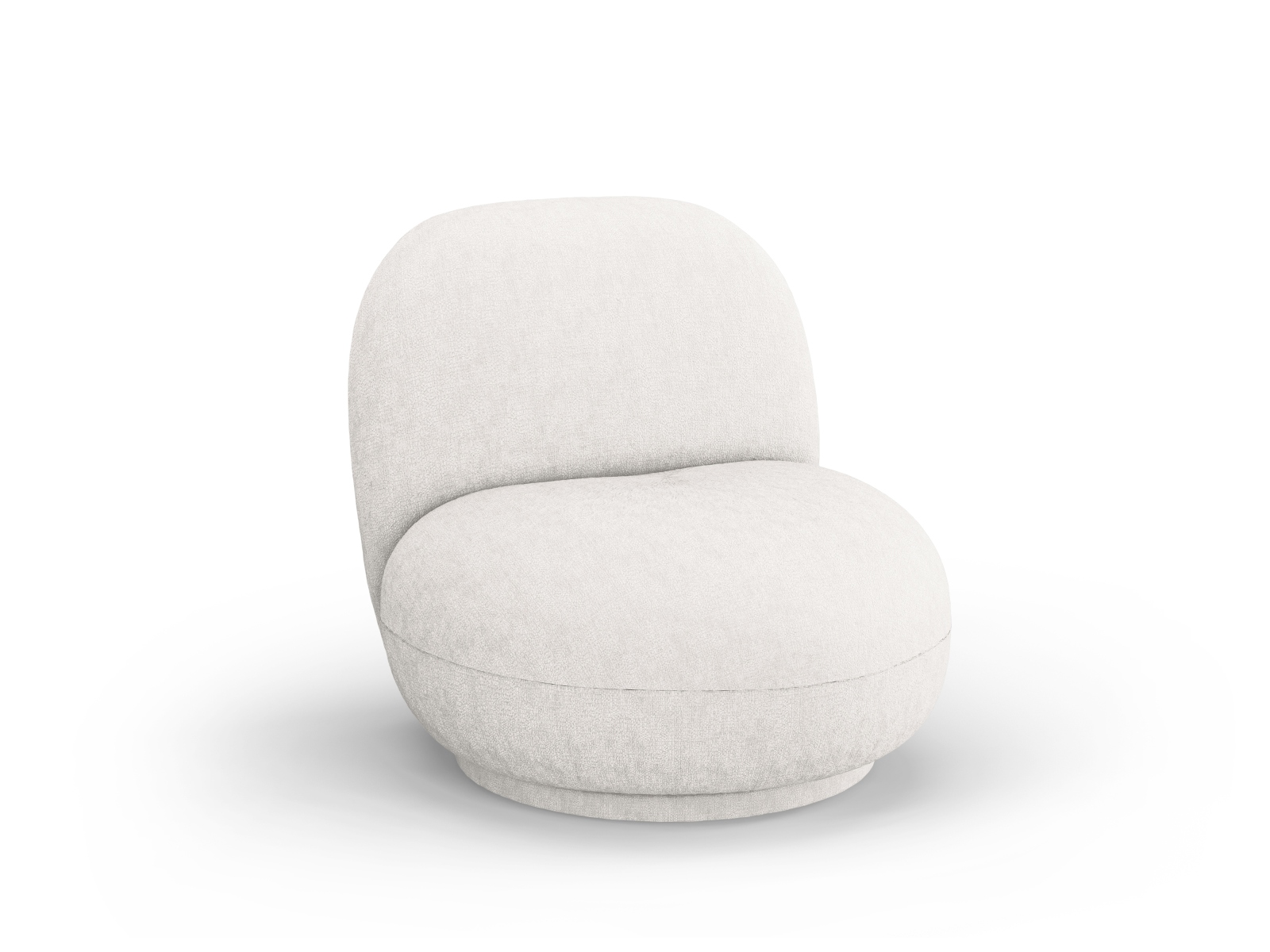 Swivel Armchair, "Chuck", 1 Seat, 78x77x80