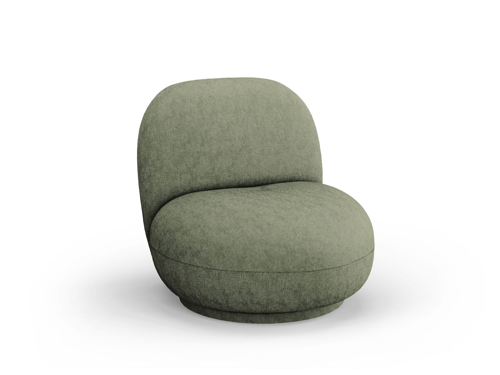 Swivel Armchair, "Chuck", 1 Seat, 78x77x80