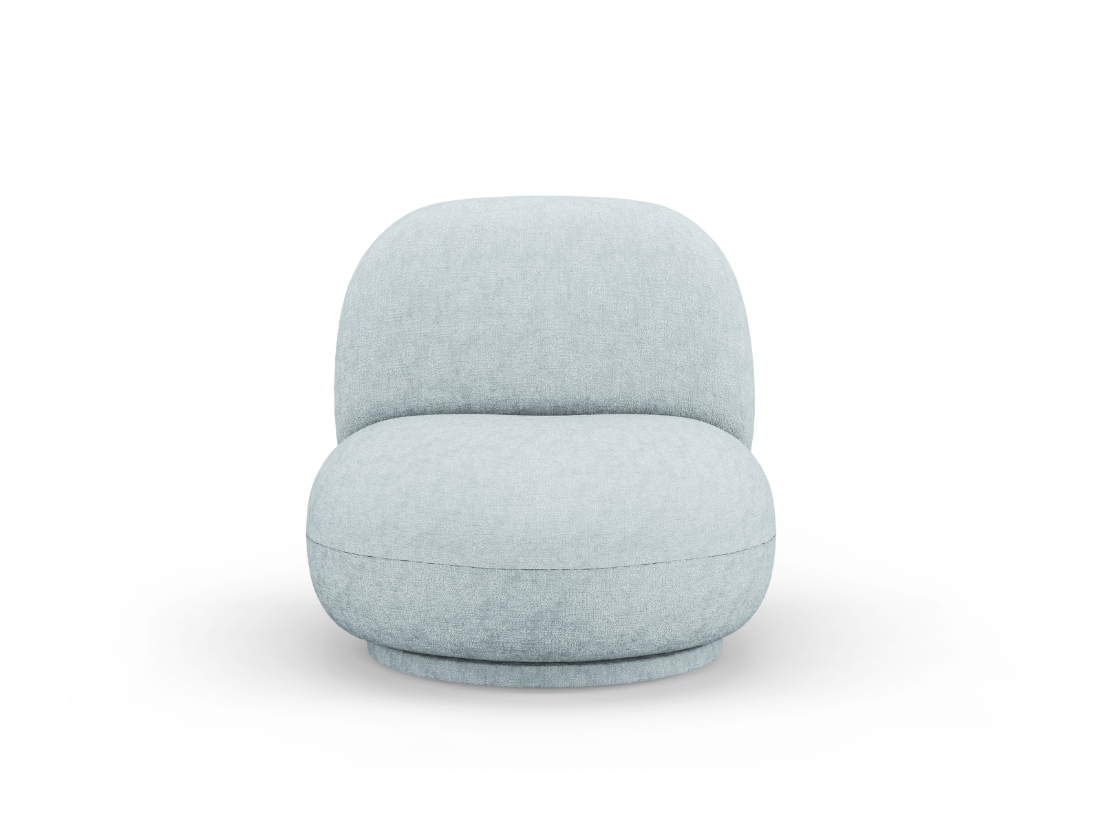 Swivel Armchair, "Chuck", 1 Seat, 78x77x80