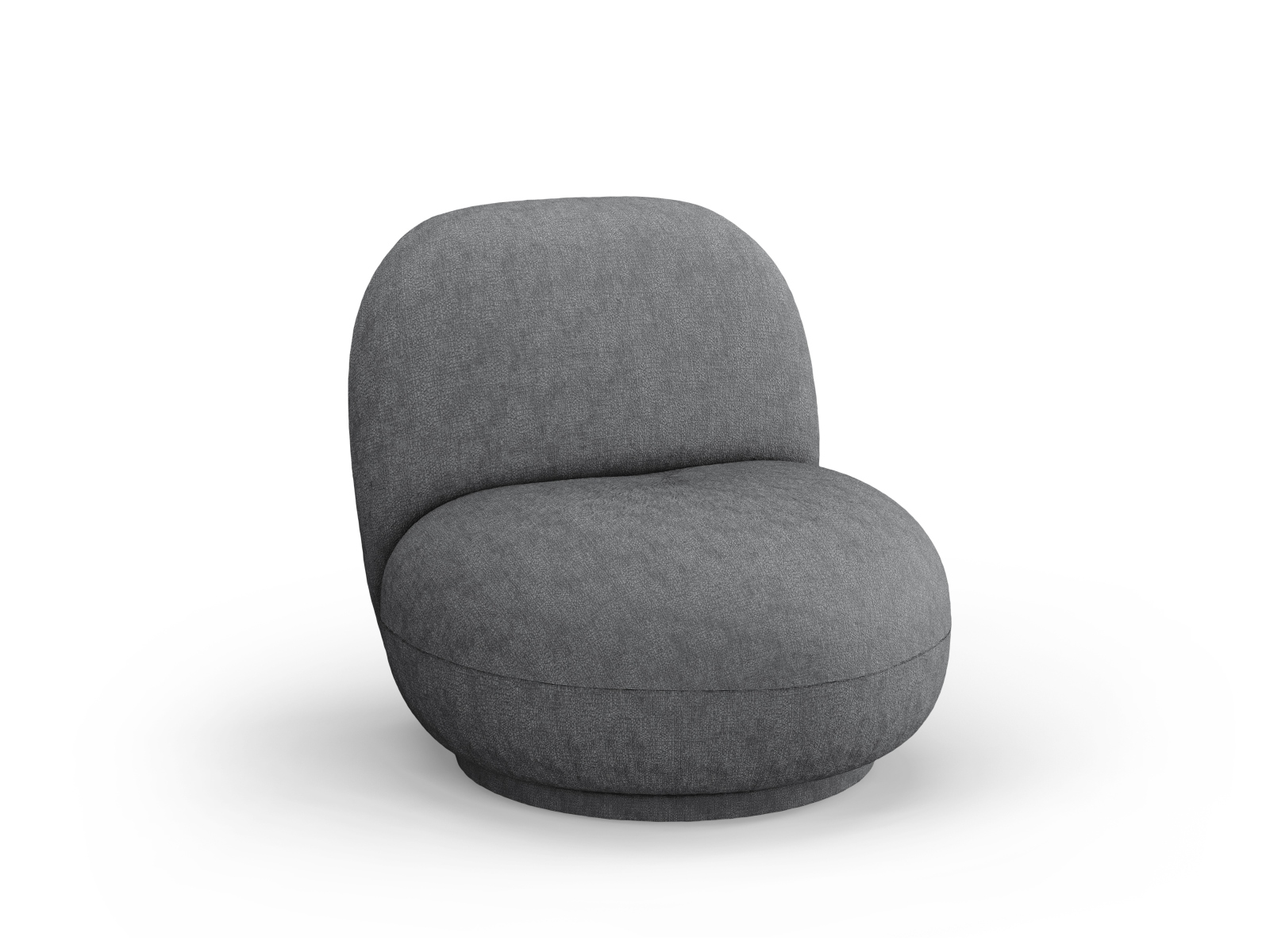 Swivel Armchair, "Chuck", 1 Seat, 78x77x80