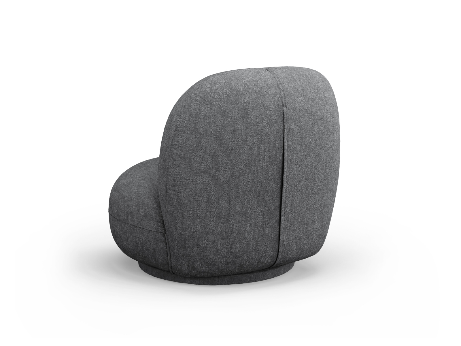 Swivel Armchair, "Chuck", 1 Seat, 78x77x80