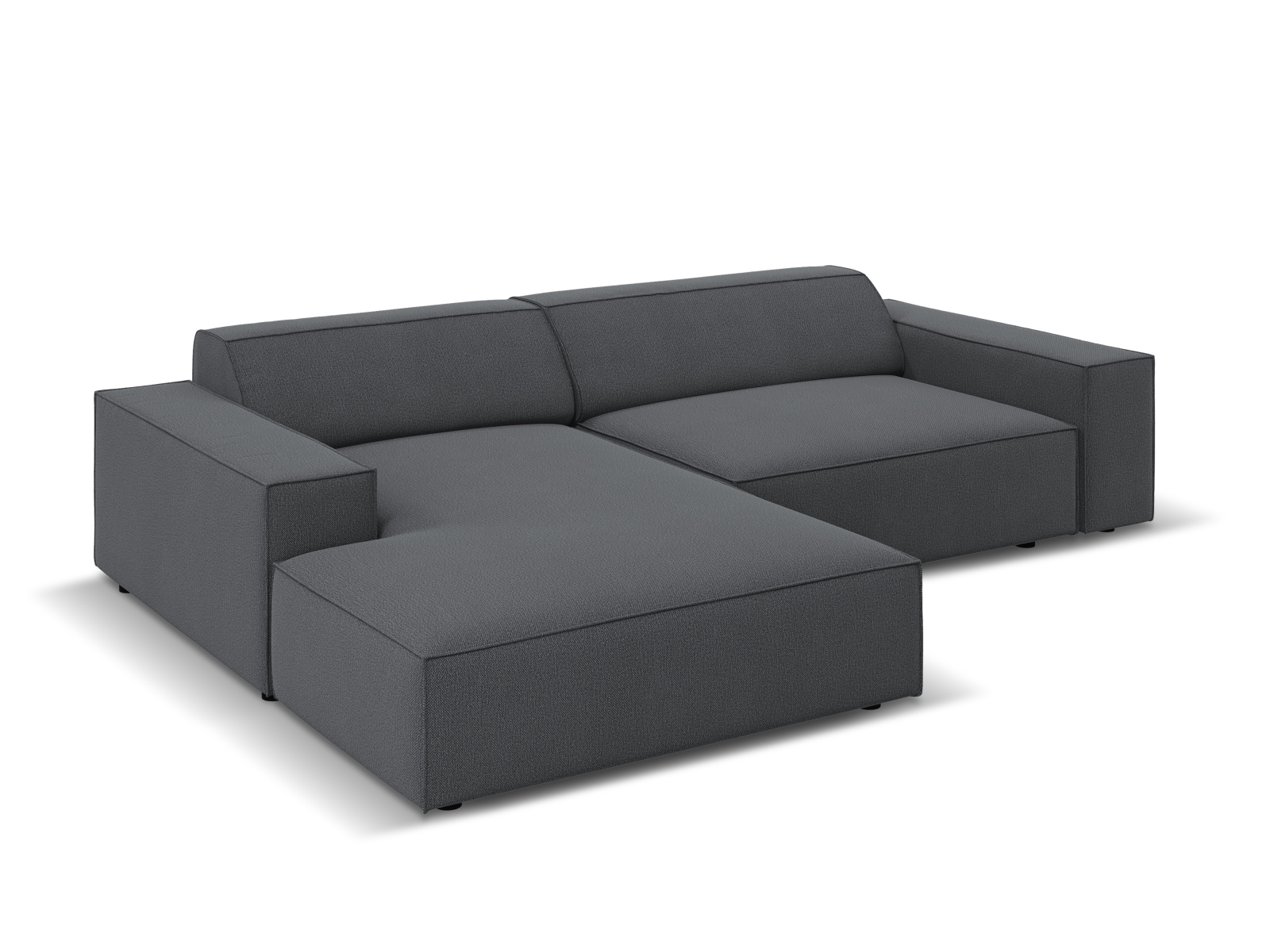 Modular Left Corner Sofa, "Jodie", 3 Seats, 224x162x77