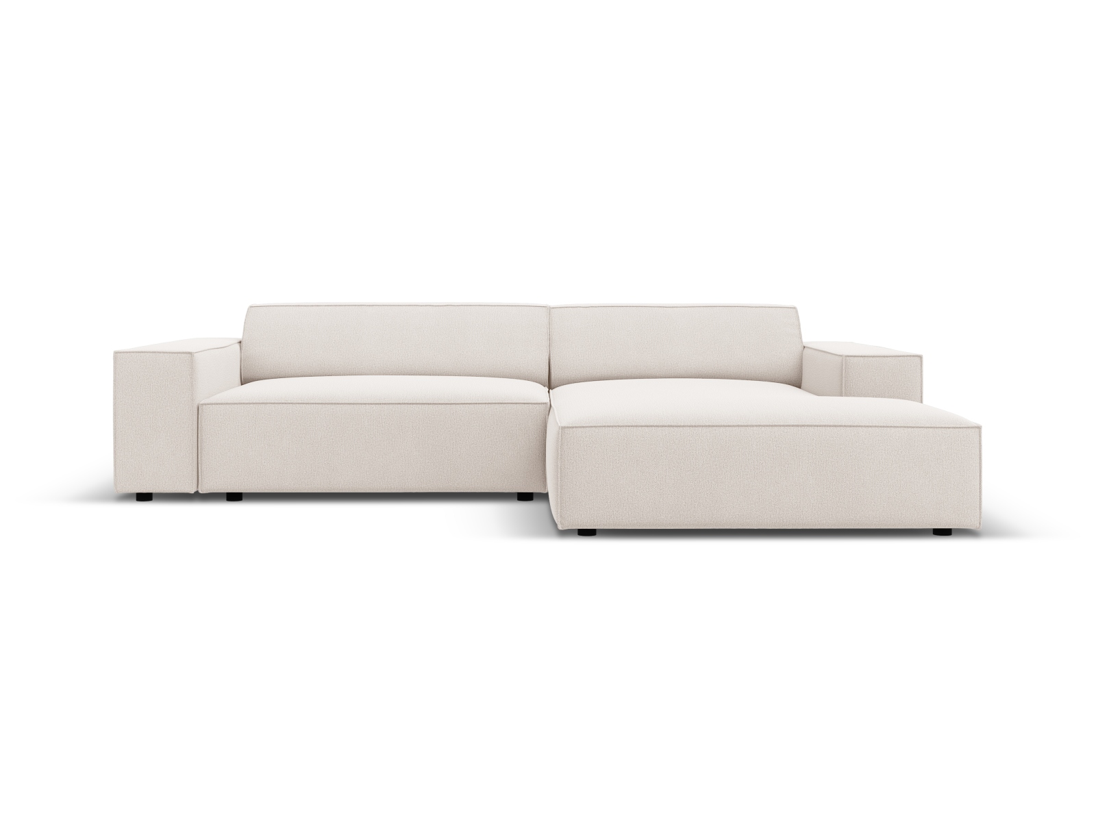 Modular Right Corner Sofa, "Jodie", 3 Seats, 224x162x77