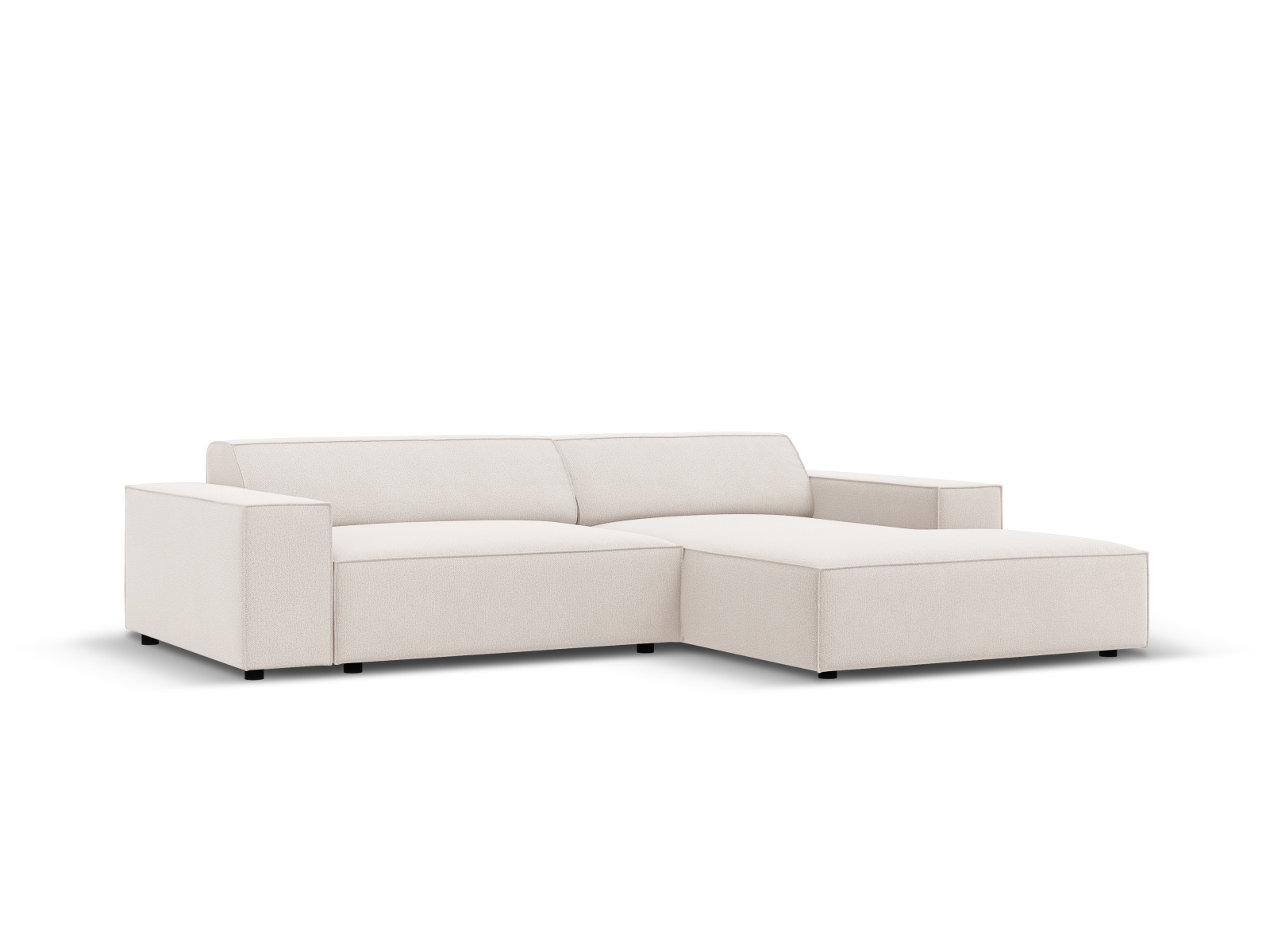 Modular Right Corner Sofa, "Jodie", 3 Seats, 224x162x77