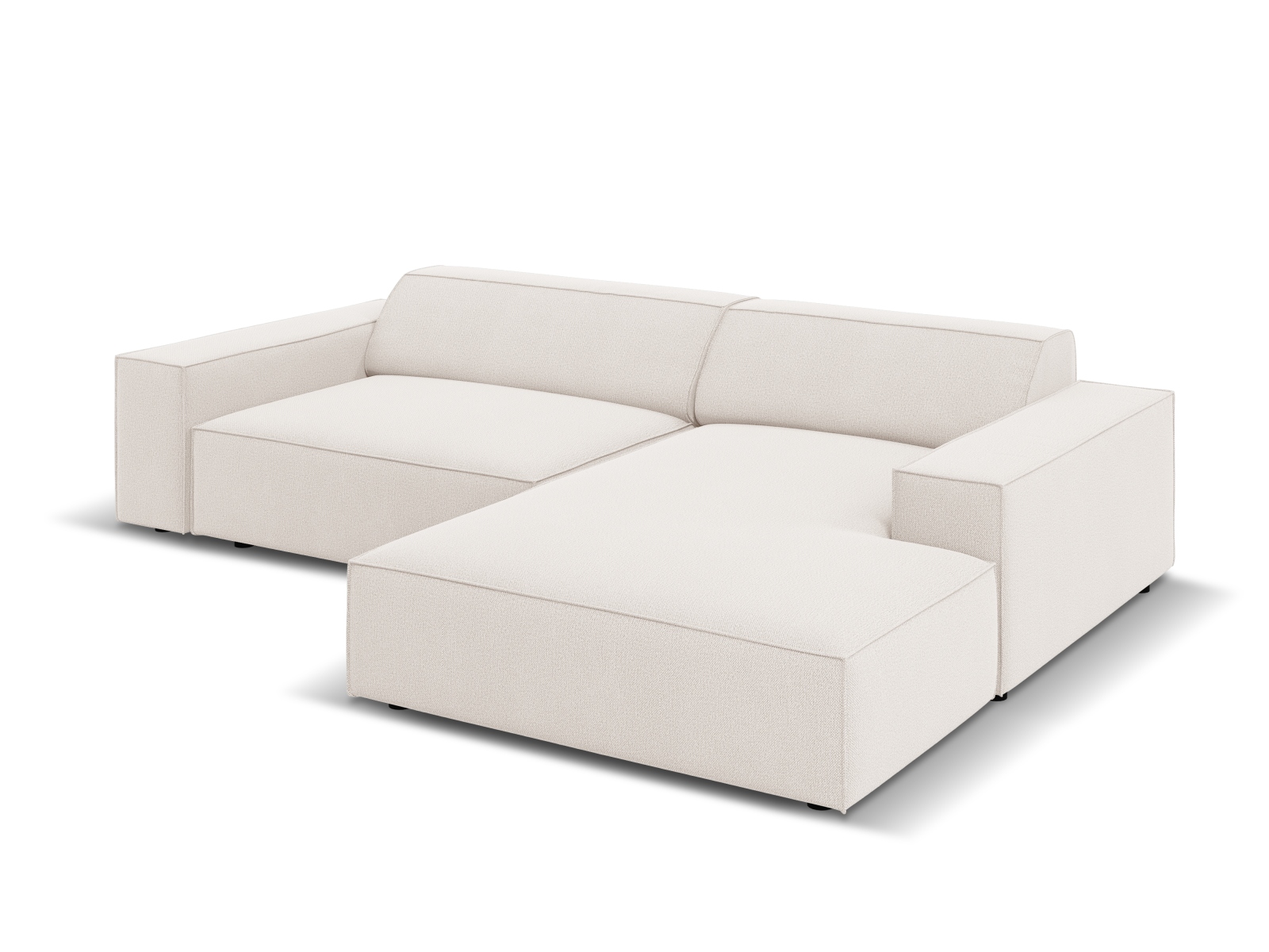 Modular Right Corner Sofa, "Jodie", 3 Seats, 224x162x77