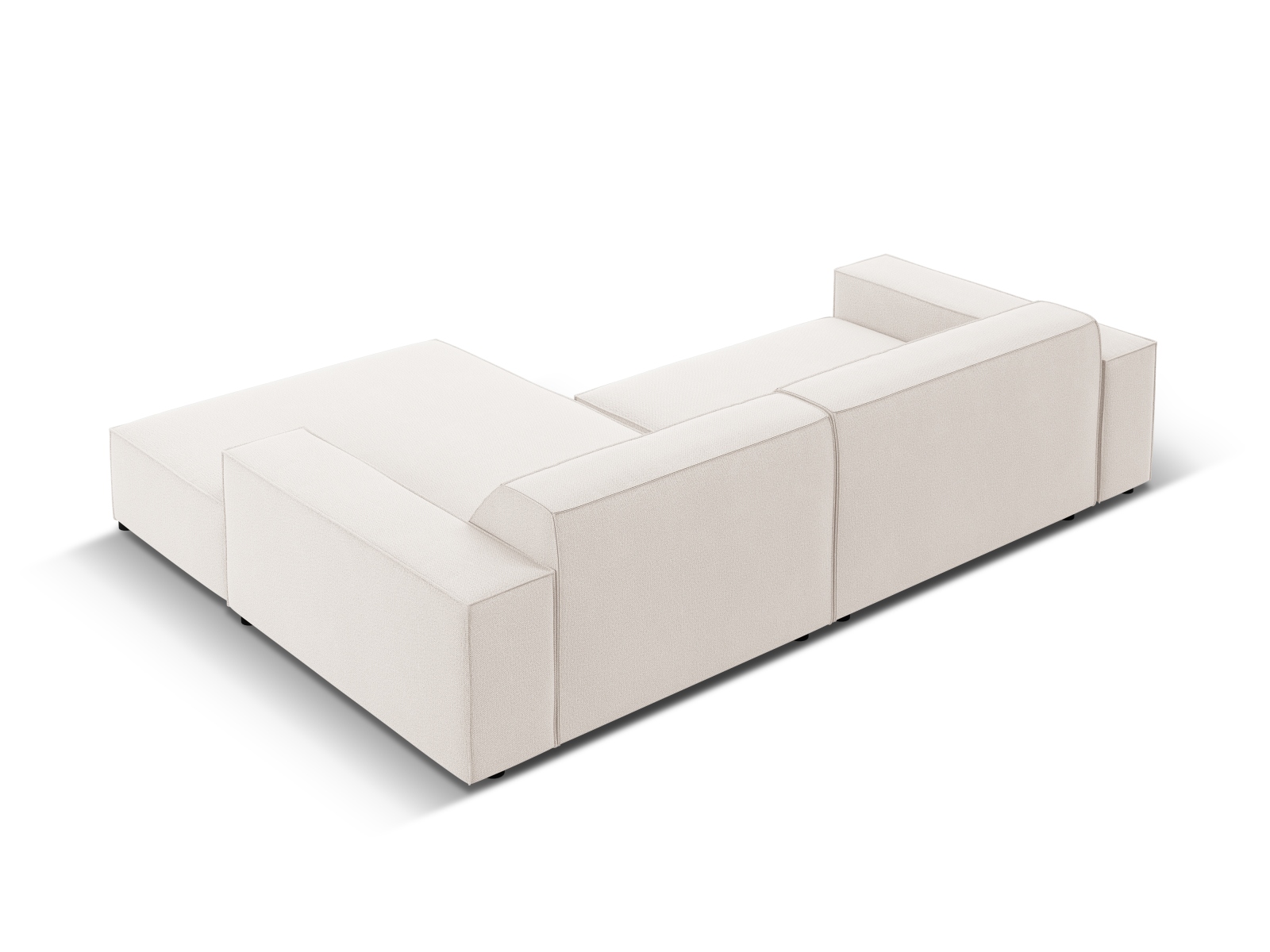 Modular Right Corner Sofa, "Jodie", 3 Seats, 224x162x77