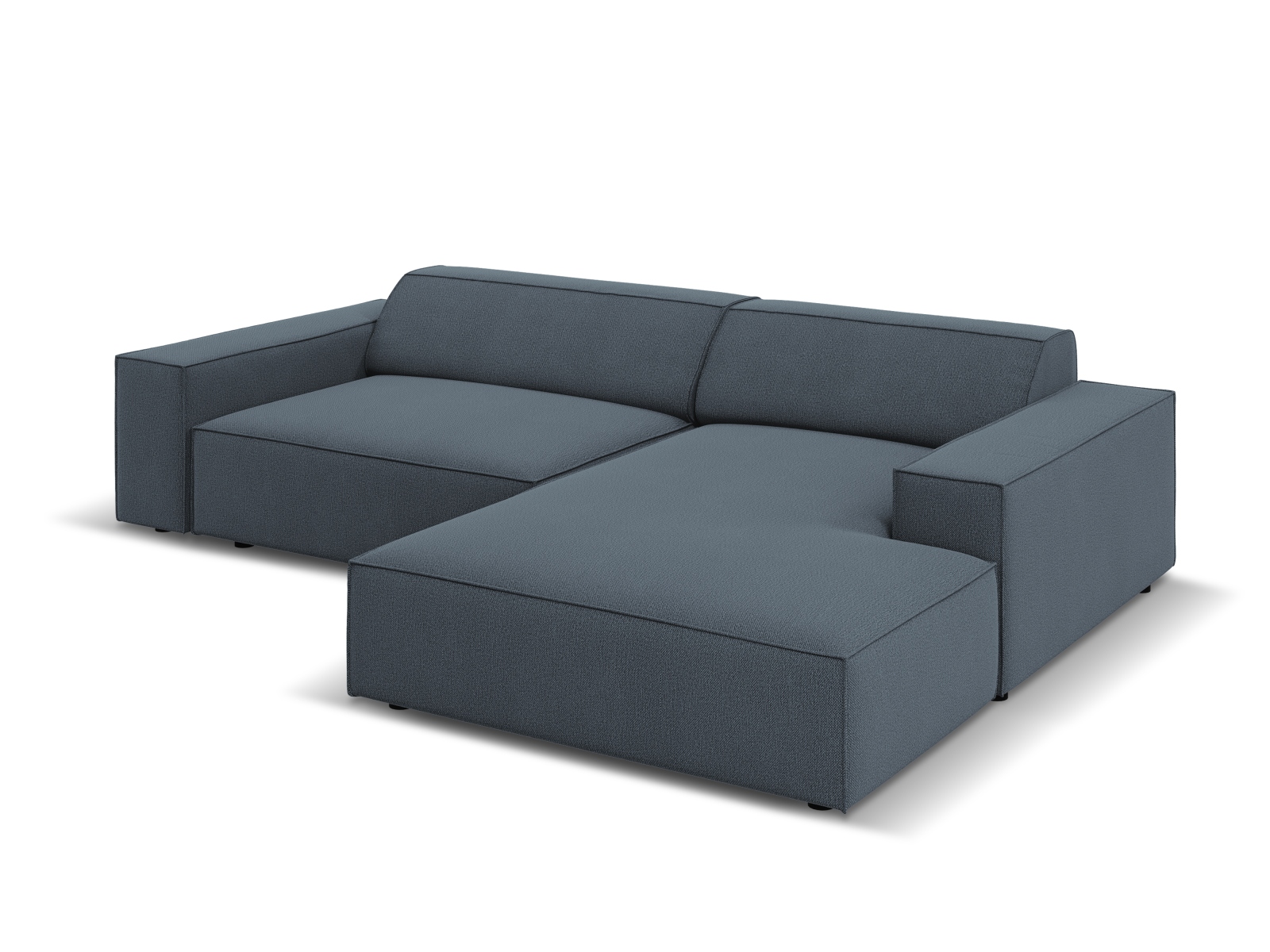 Modular Right Corner Sofa, "Jodie", 3 Seats, 224x162x77