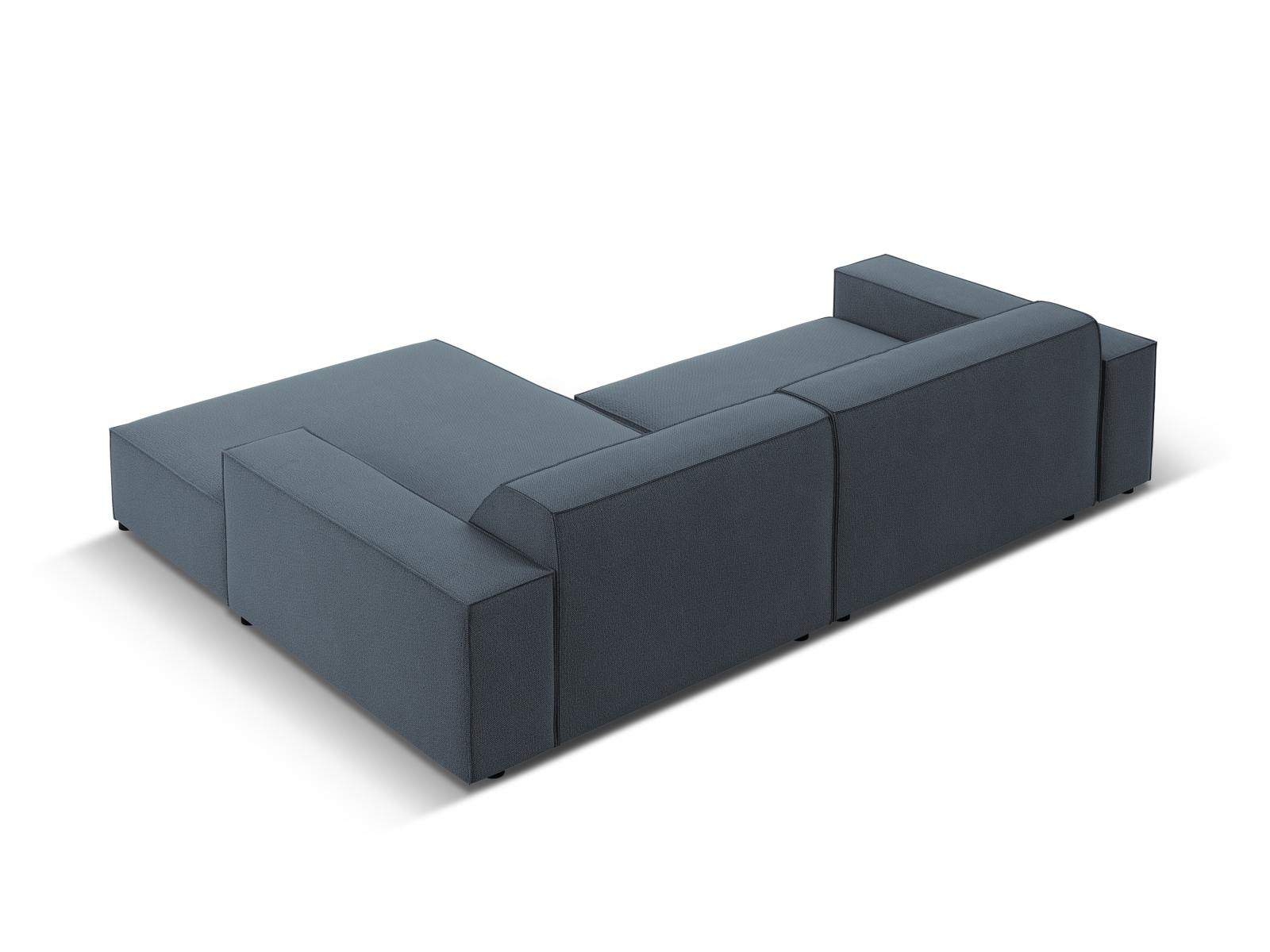 Modular Right Corner Sofa, "Jodie", 3 Seats, 224x162x77