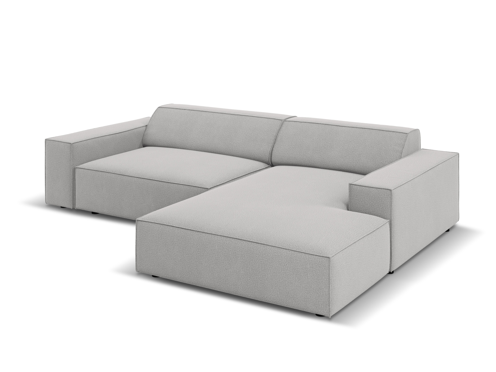 Modular Right Corner Sofa, "Jodie", 3 Seats, 224x162x77