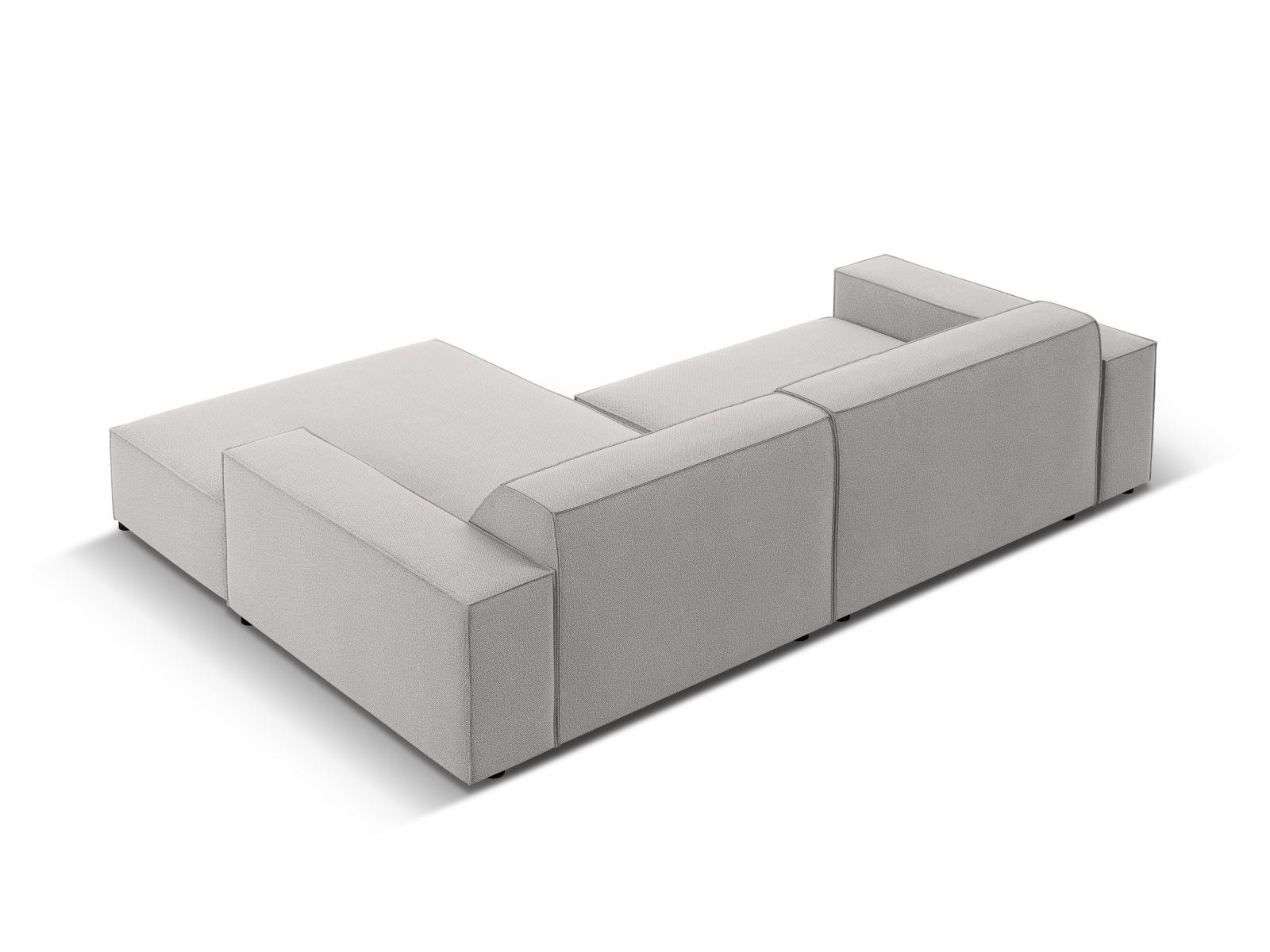 Modular Right Corner Sofa, "Jodie", 3 Seats, 224x162x77