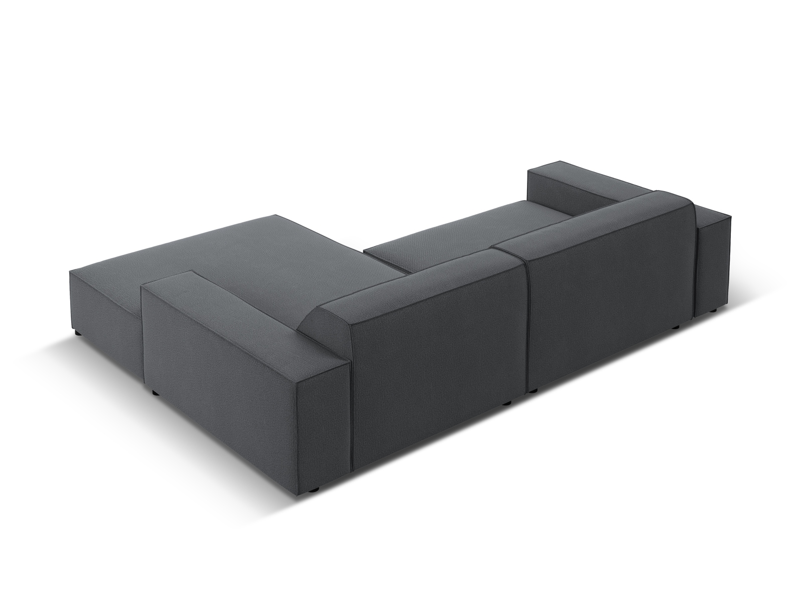Modular Right Corner Sofa, "Jodie", 3 Seats, 224x162x77