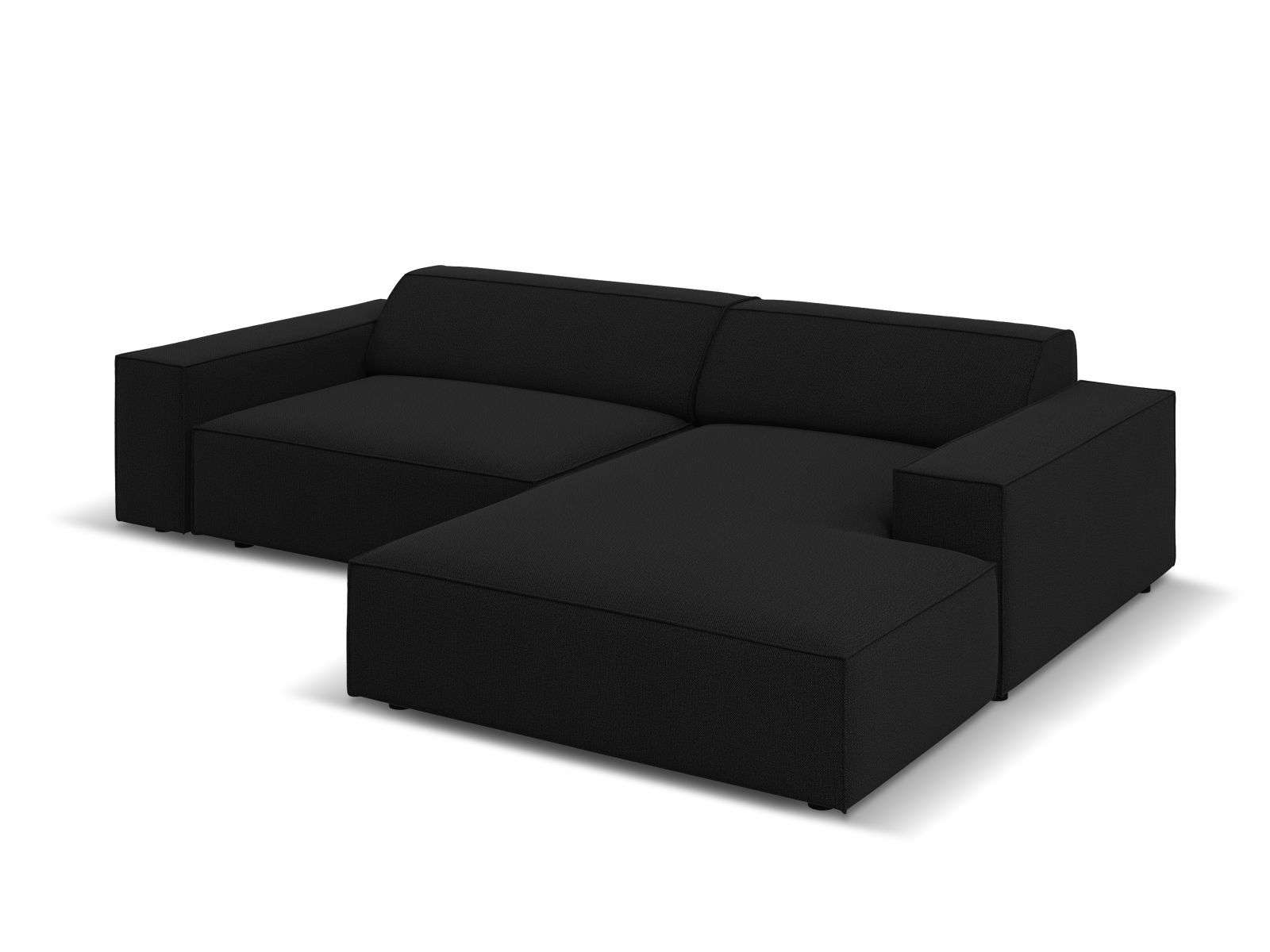 Modular Right Corner Sofa, "Jodie", 3 Seats, 224x162x77