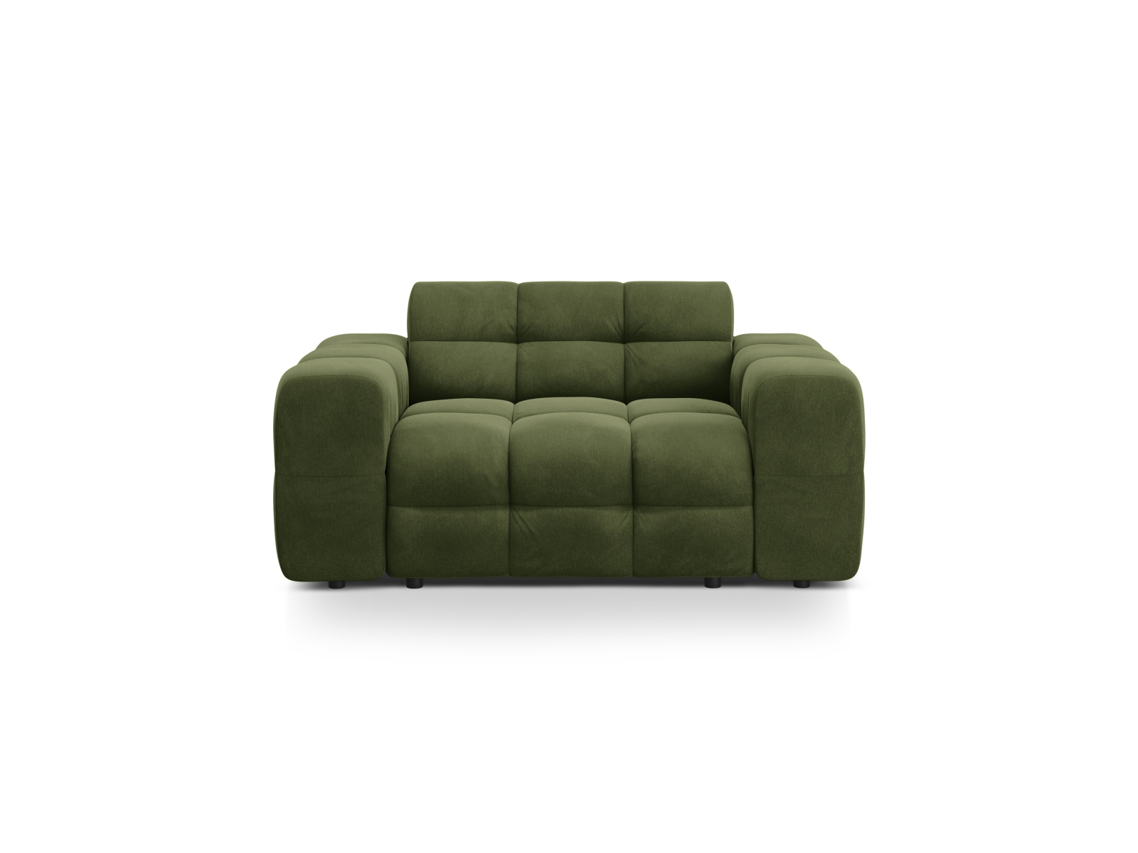Velvet Sofa, "Kendal", 2 Seats, 156x103x79