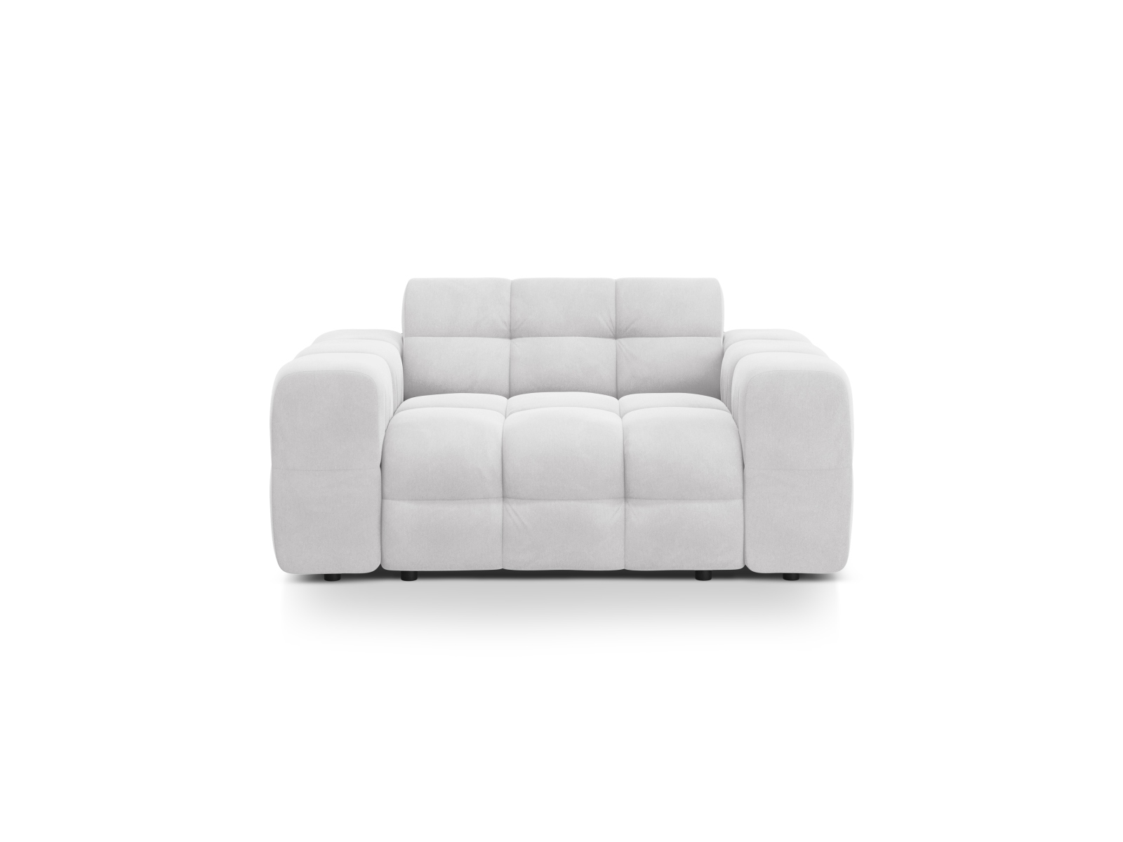 Velvet Sofa, "Kendal", 2 Seats, 156x103x79