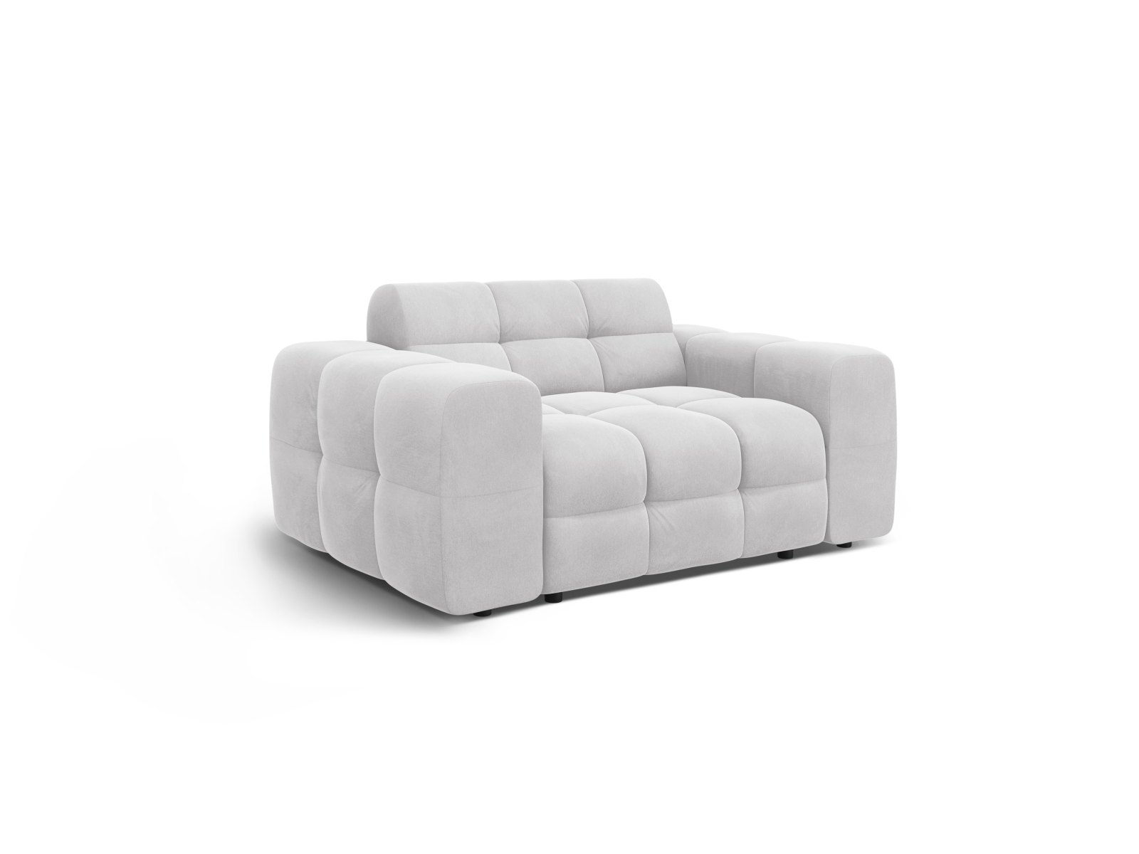 Velvet Sofa, "Kendal", 2 Seats, 156x103x79