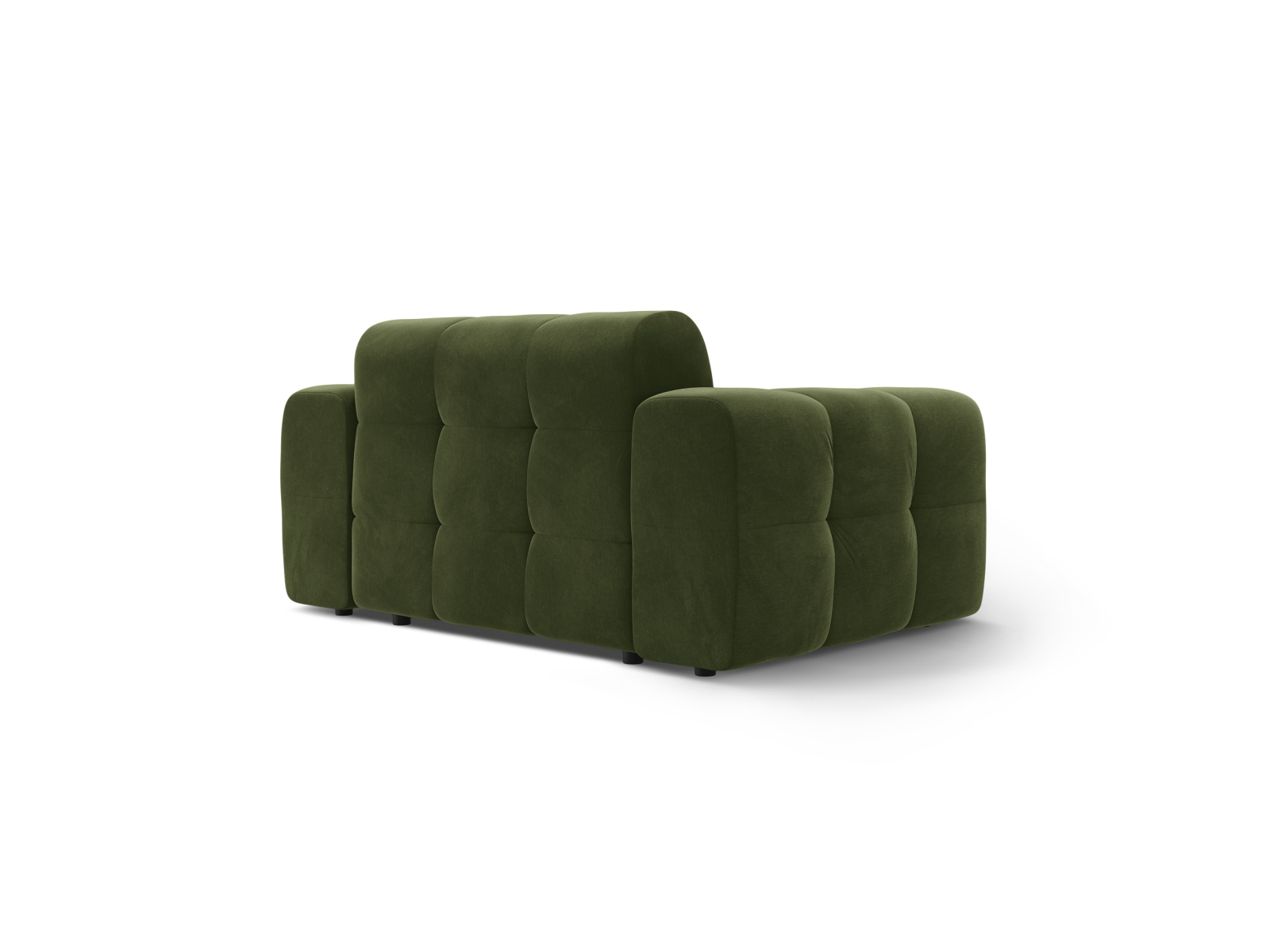 Velvet Sofa, "Kendal", 2 Seats, 156x103x79