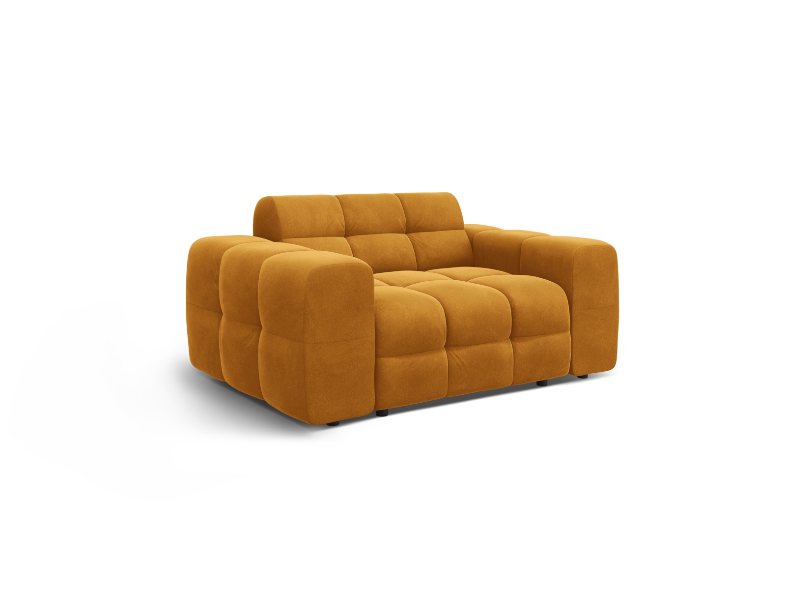 Velvet Sofa, "Kendal", 2 Seats, 156x103x79