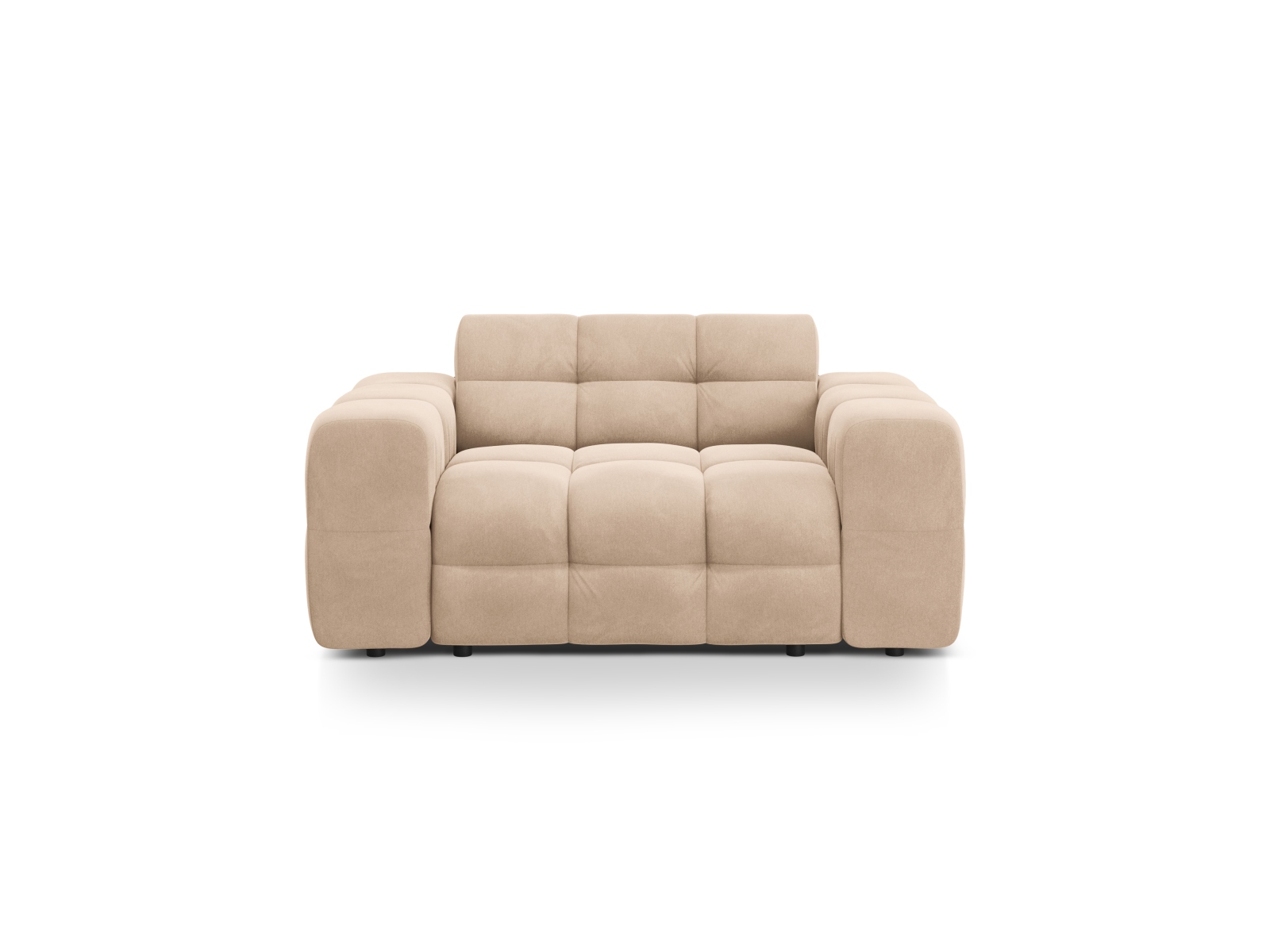 Velvet Sofa, "Kendal", 2 Seats, 156x103x79