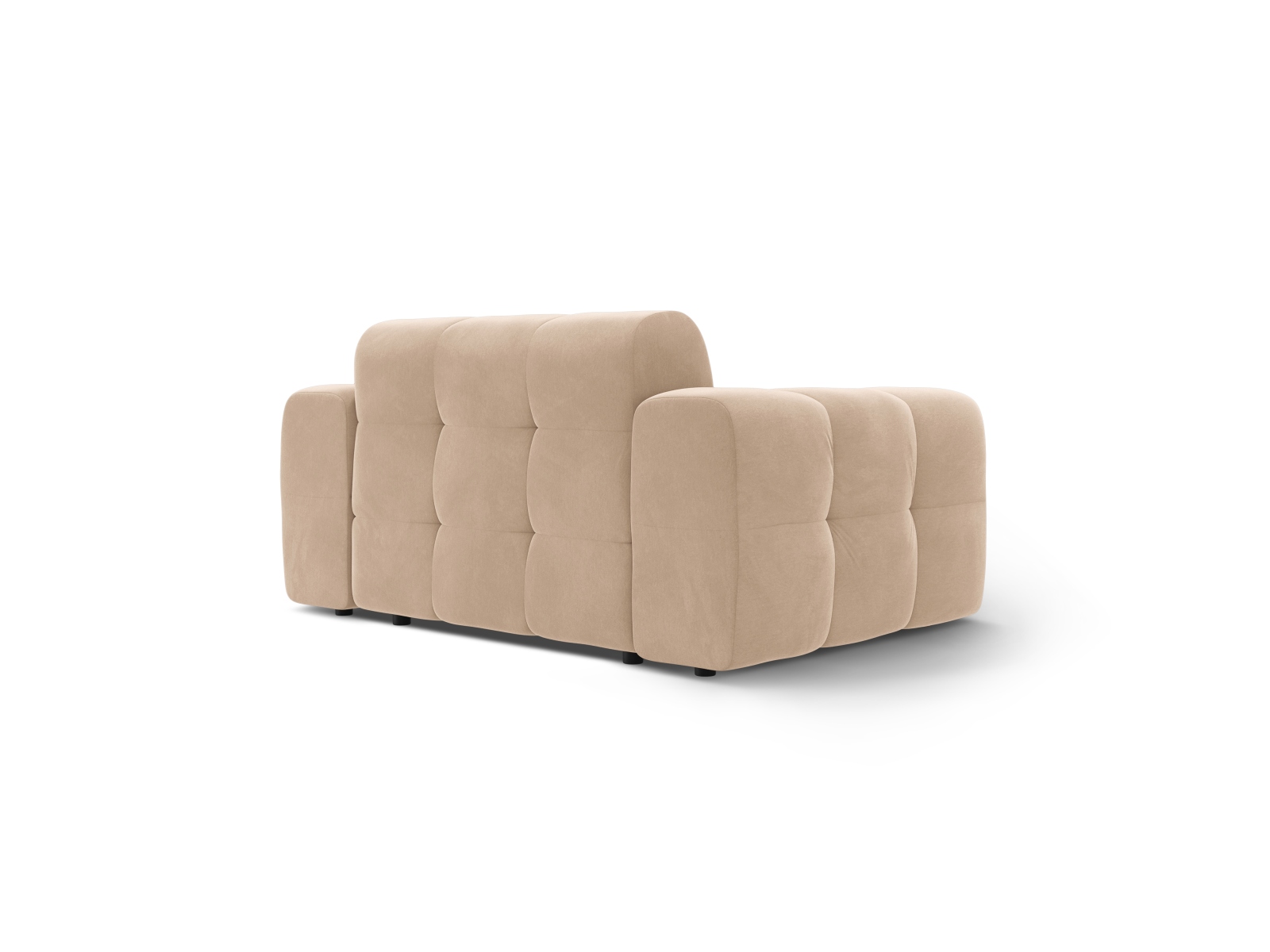 Velvet Sofa, "Kendal", 2 Seats, 156x103x79