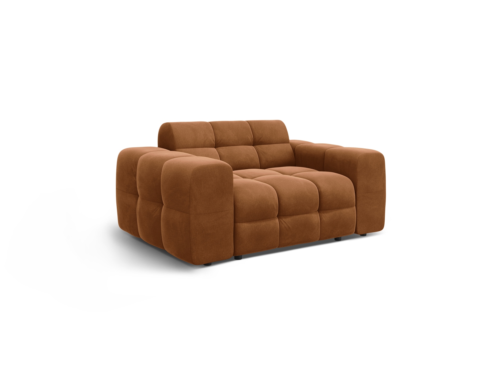 Velvet Sofa, "Kendal", 2 Seats, 156x103x79