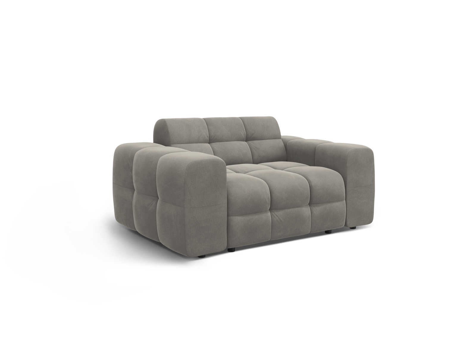 Velvet Sofa, "Kendal", 2 Seats, 156x103x79