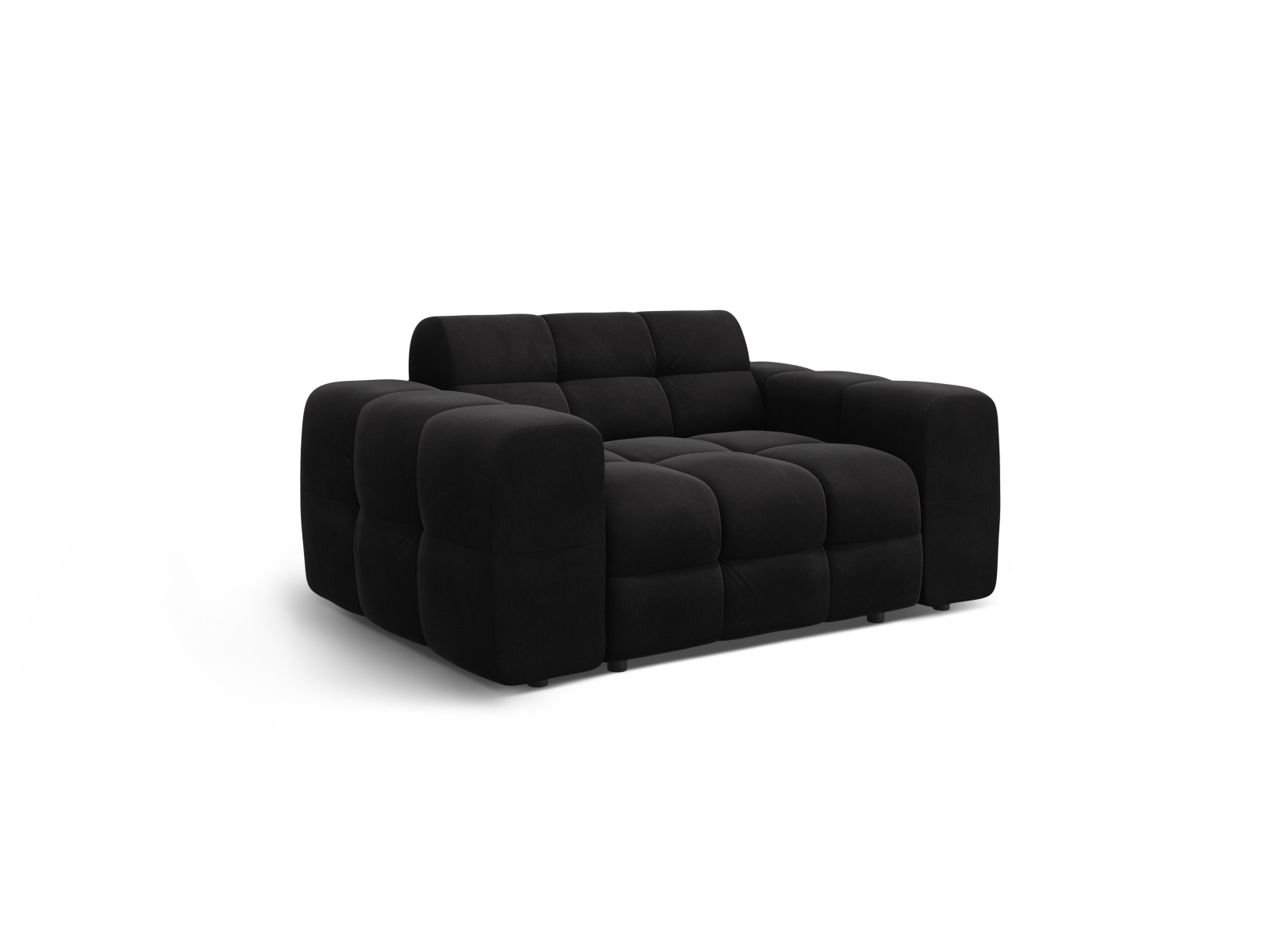 Velvet Sofa, "Kendal", 2 Seats, 156x103x79