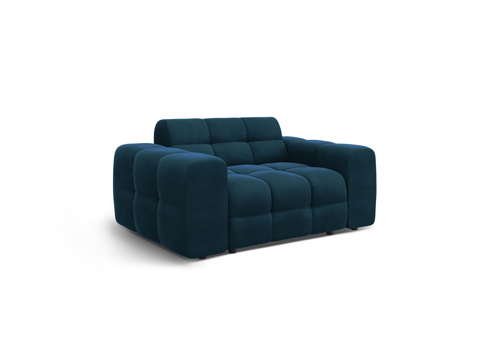 Velvet Sofa, "Kendal", 2 Seats, 156x103x79