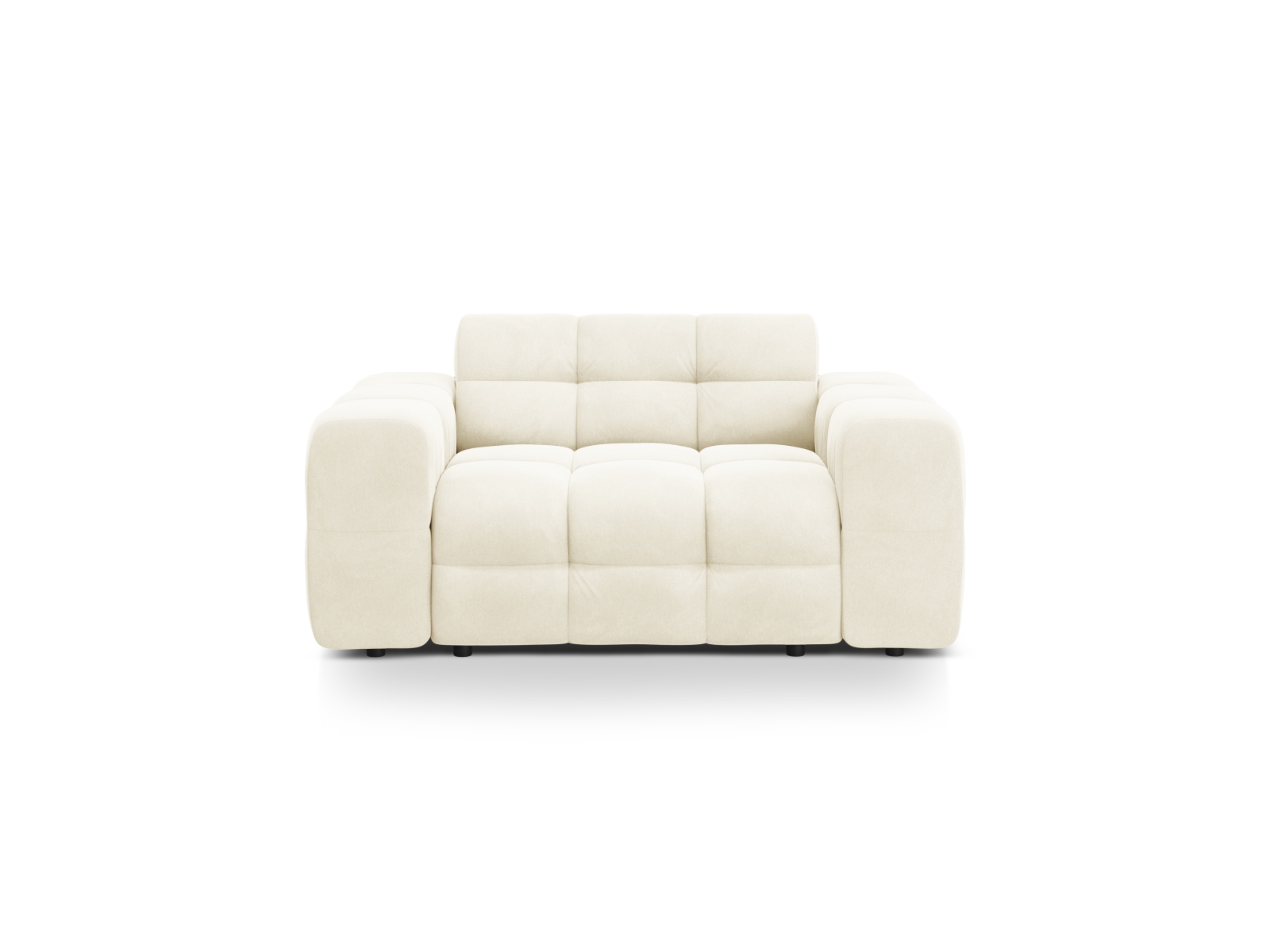 Velvet Sofa, "Kendal", 2 Seats, 156x103x79
