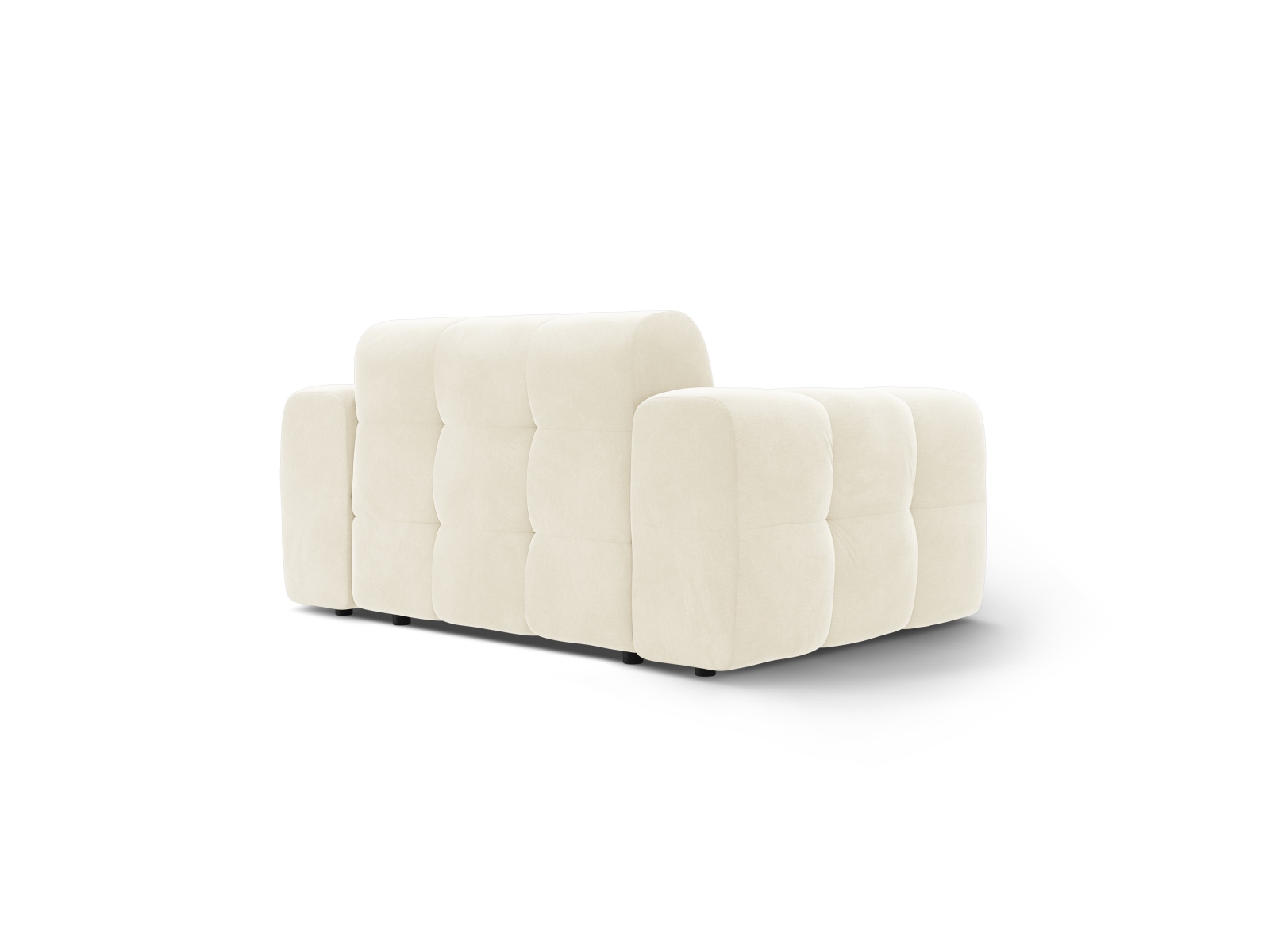 Velvet Sofa, "Kendal", 2 Seats, 156x103x79
