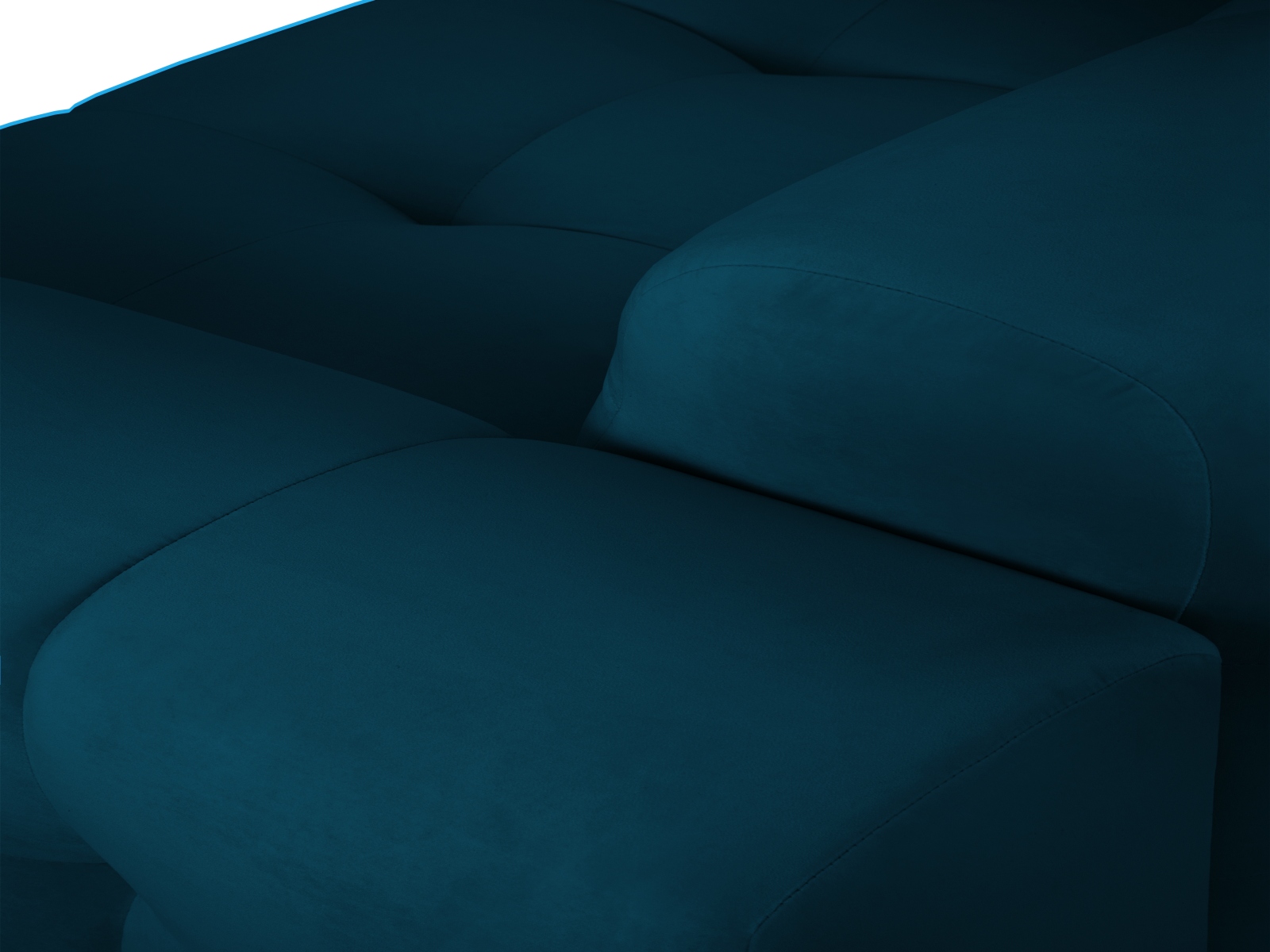 Velvet Sofa, "Kendal", 2 Seats, 156x103x79
