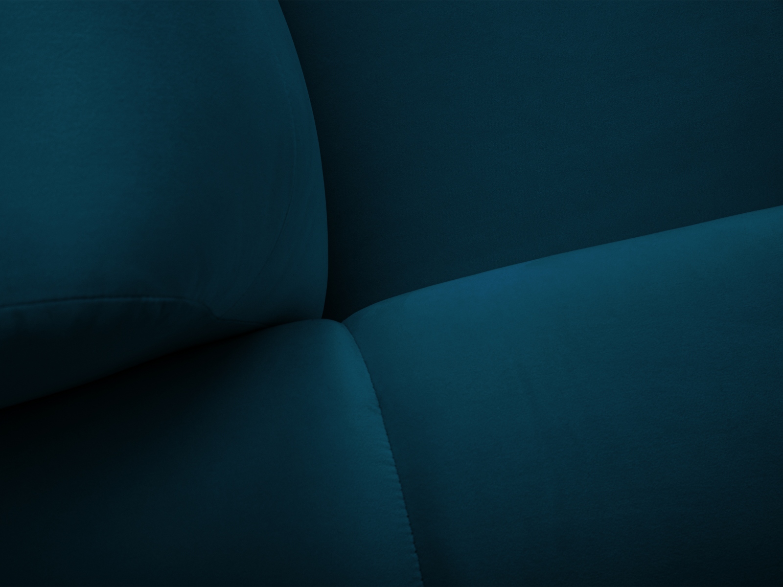 Velvet Sofa, "Kendal", 2 Seats, 156x103x79