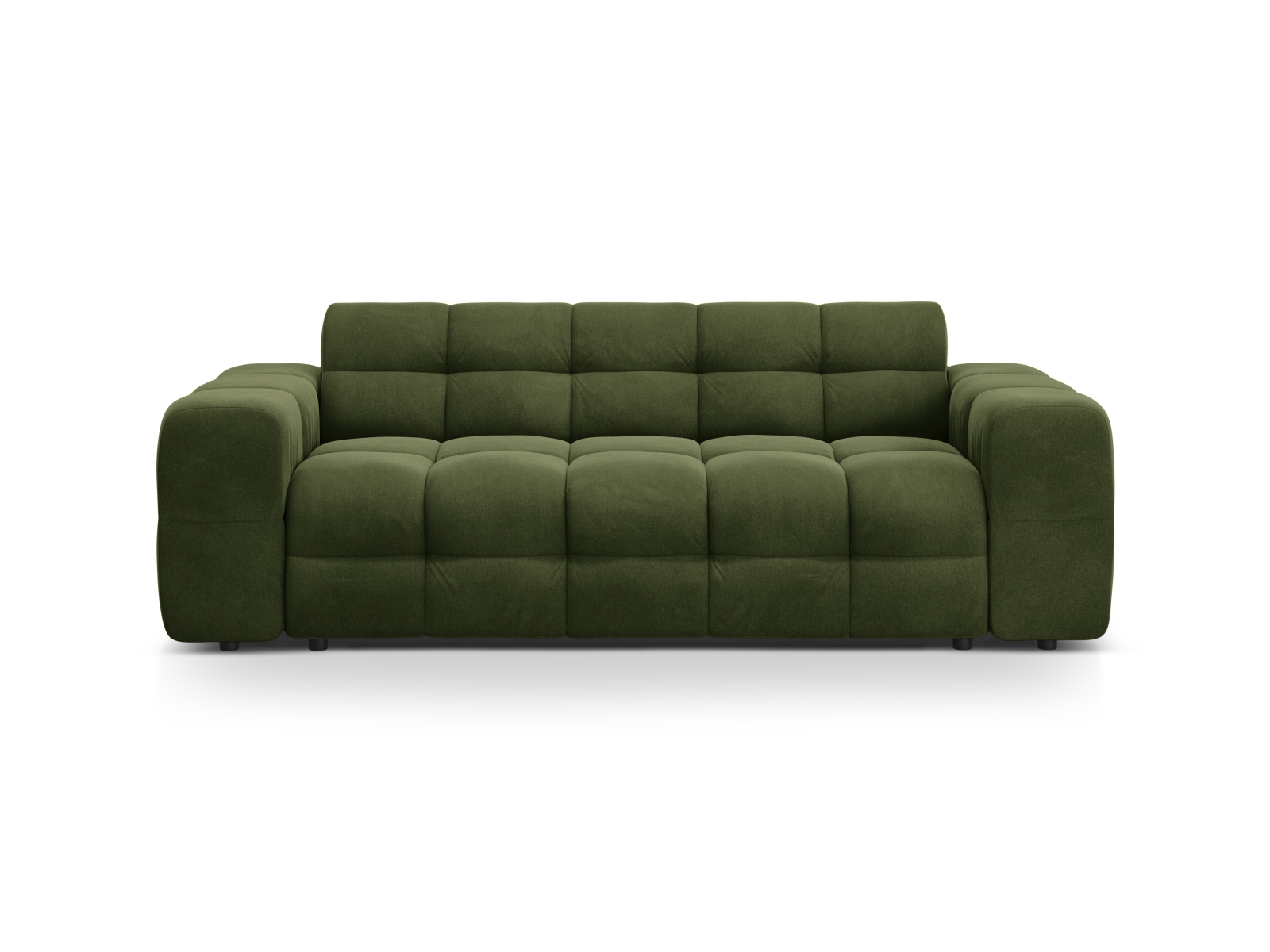 Velvet Sofa, "Kendal", 3 Seats, 222x103x79
