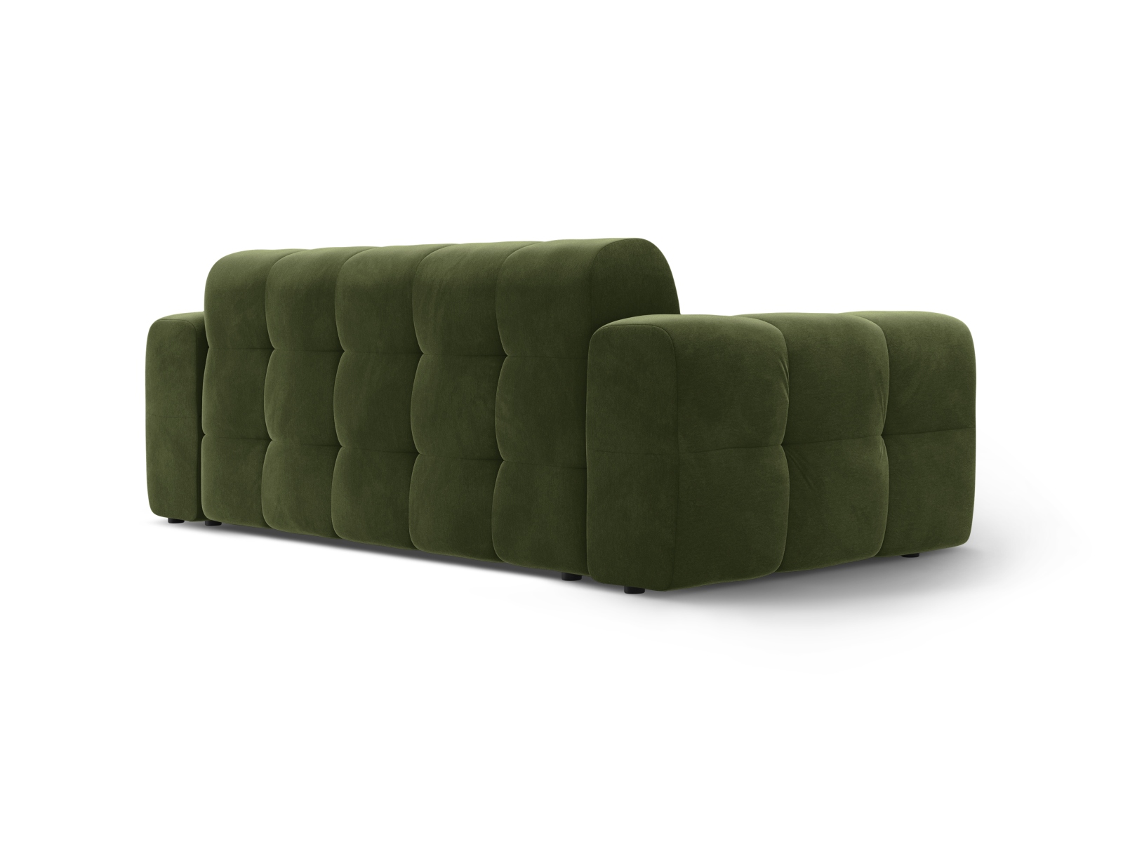 Velvet Sofa, "Kendal", 3 Seats, 222x103x79