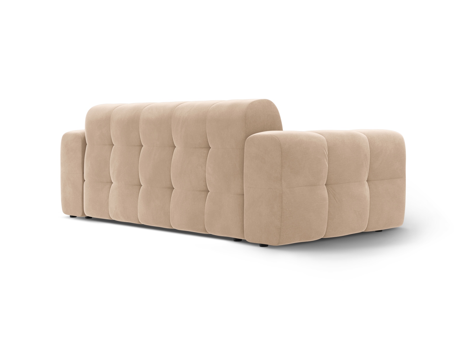 Velvet Sofa, "Kendal", 3 Seats, 222x103x79