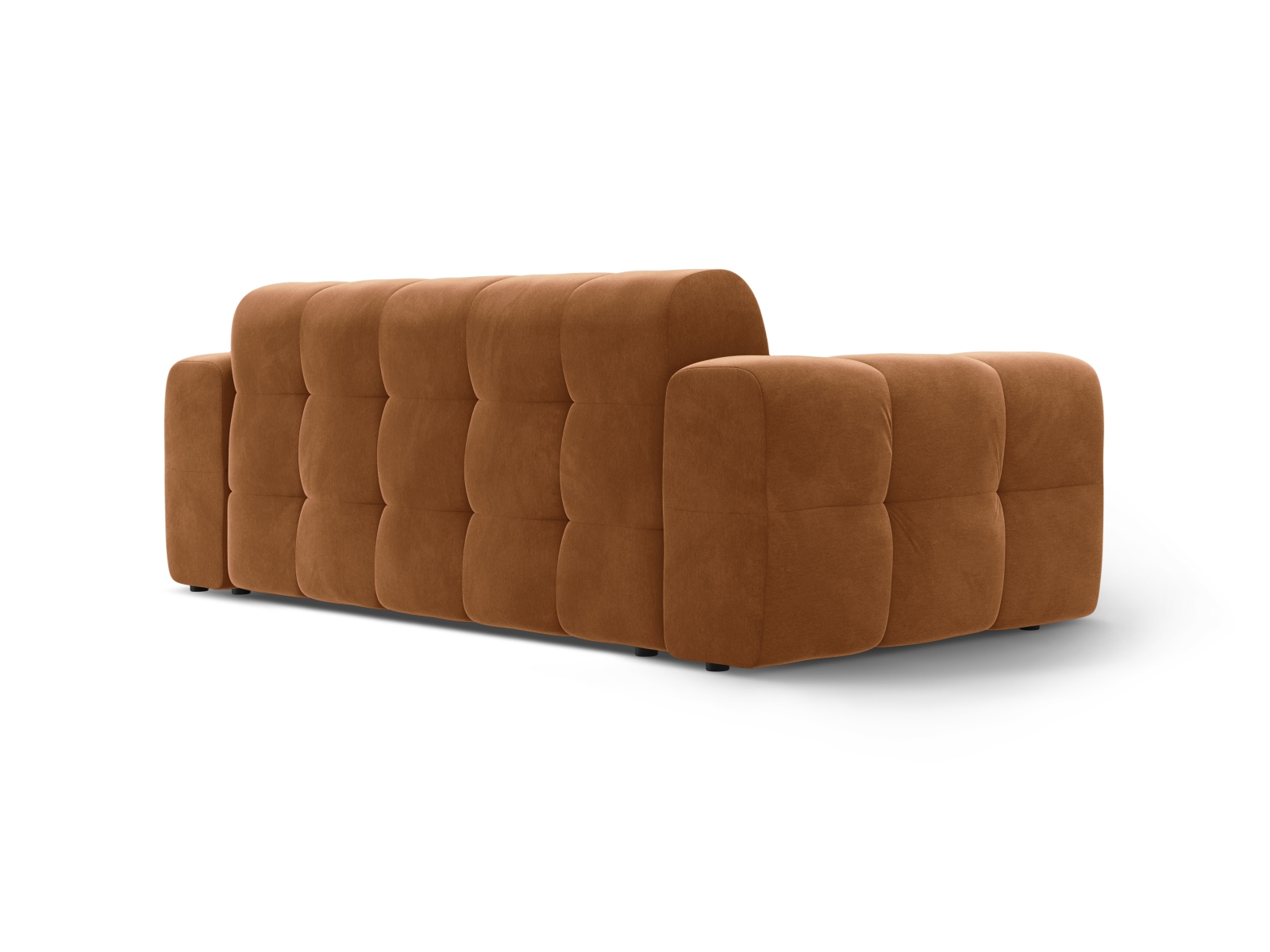 Velvet Sofa, "Kendal", 3 Seats, 222x103x79