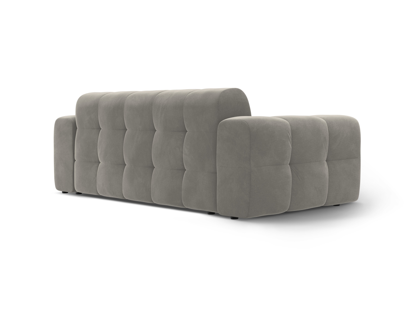 Velvet Sofa, "Kendal", 3 Seats, 222x103x79
