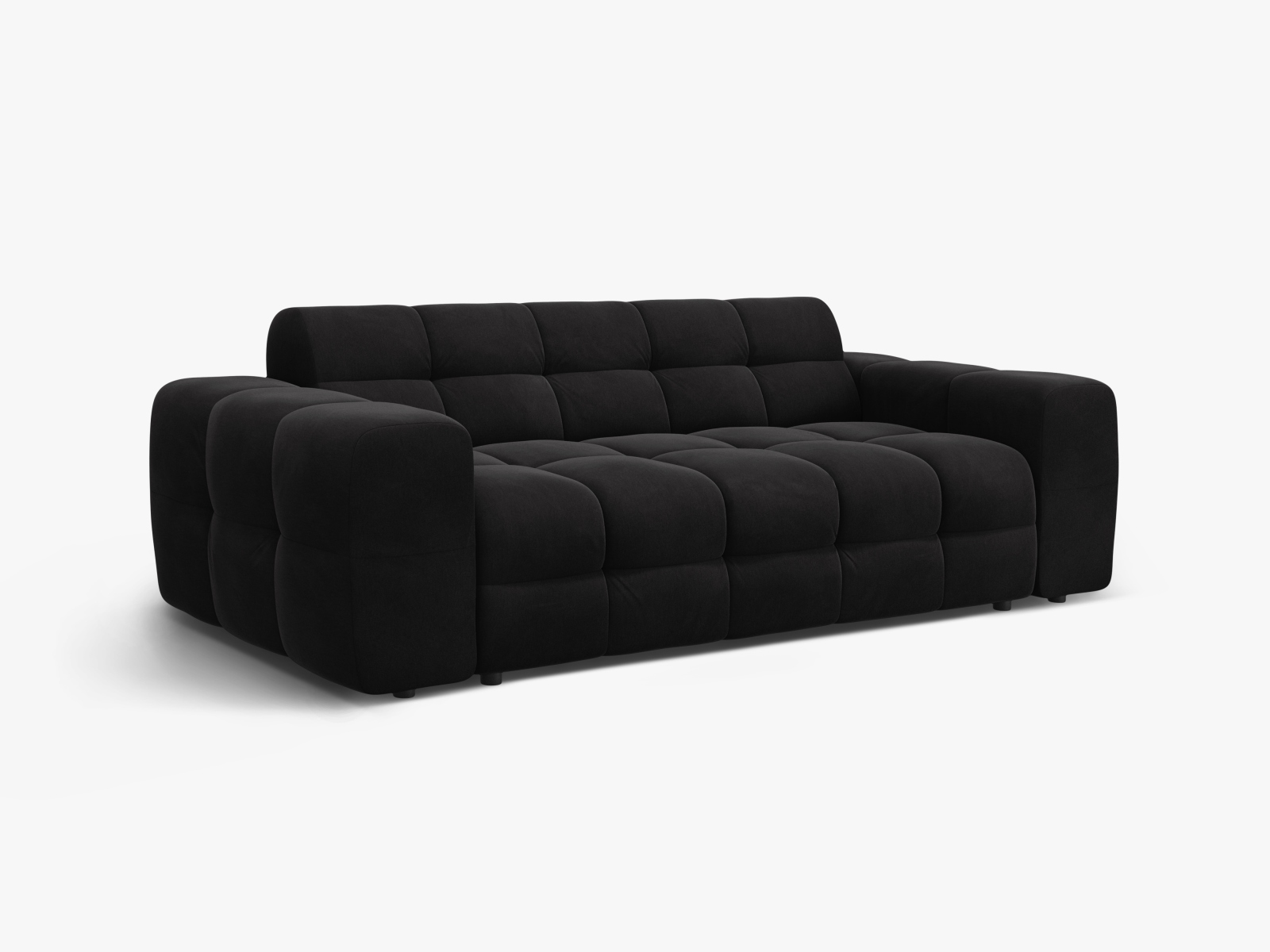 Velvet Sofa, "Kendal", 3 Seats, 222x103x79