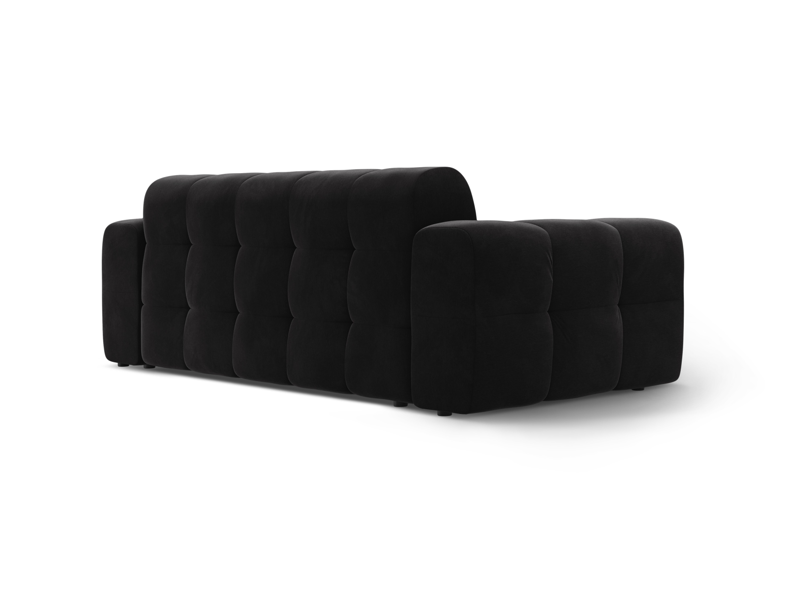 Velvet Sofa, "Kendal", 3 Seats, 222x103x79