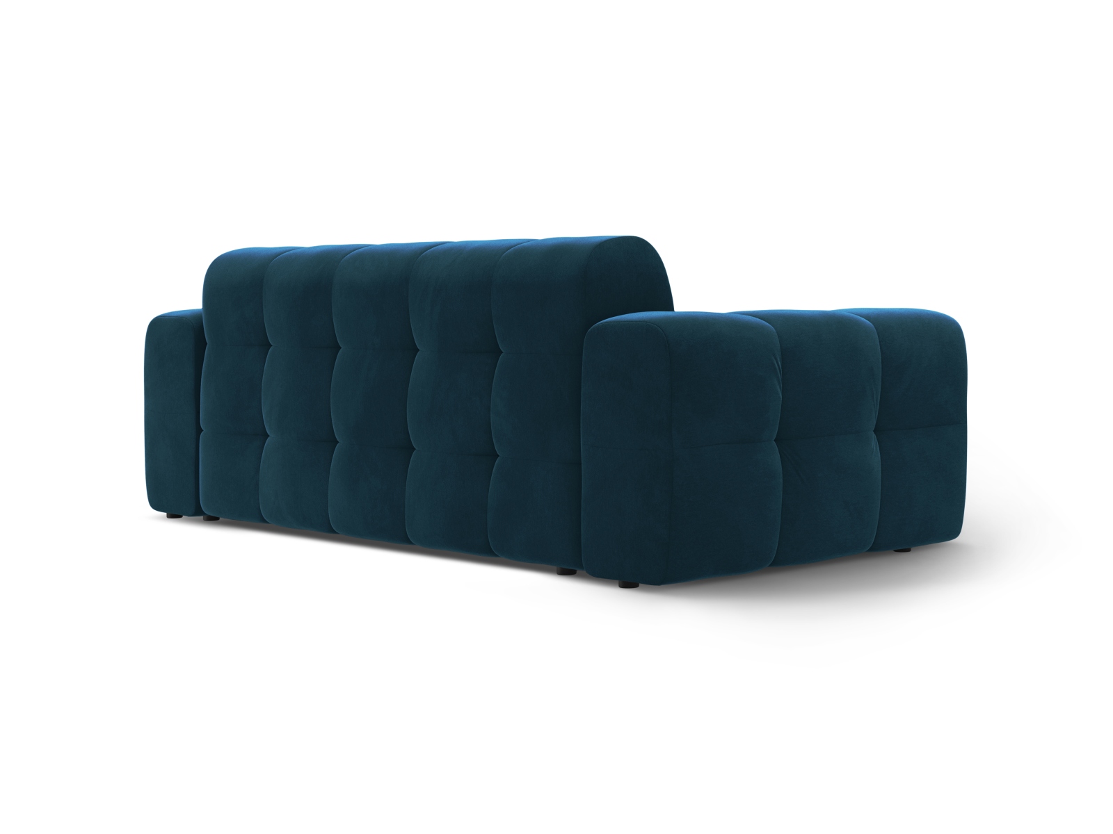 Velvet Sofa, "Kendal", 3 Seats, 222x103x79