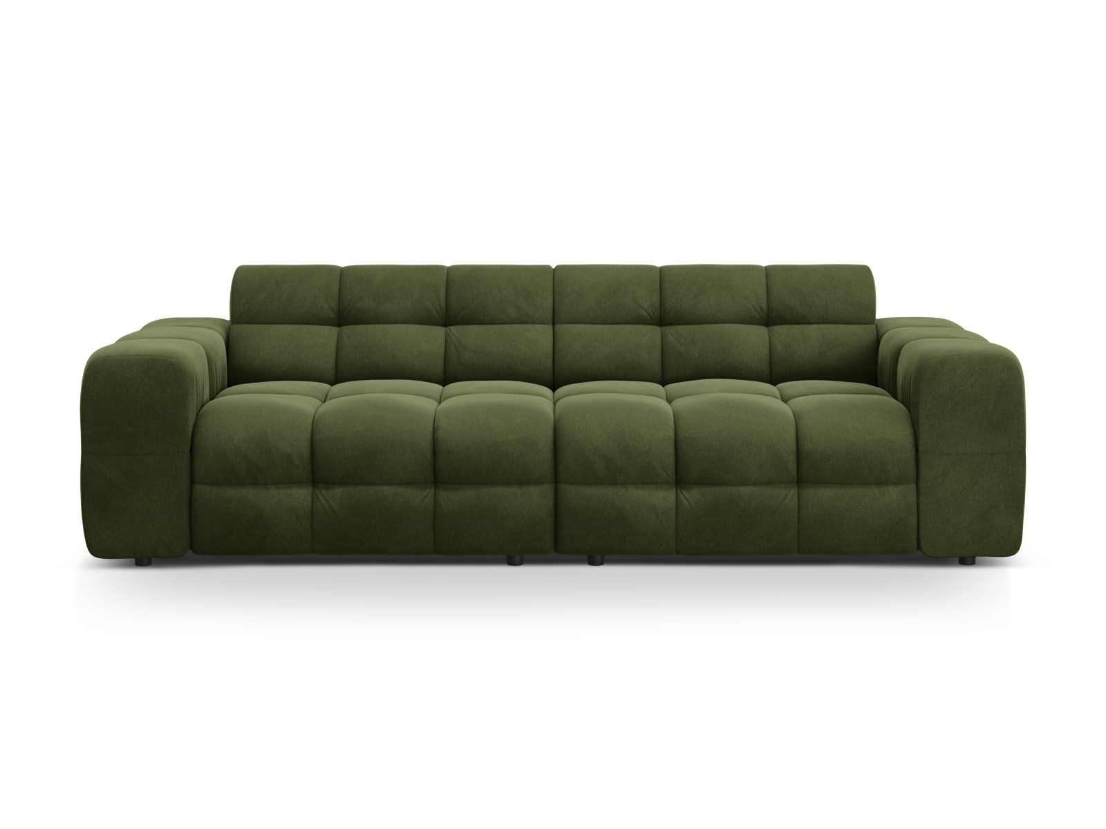 Velvet Sofa, "Kendal", 4 Seats, 255x103x79
