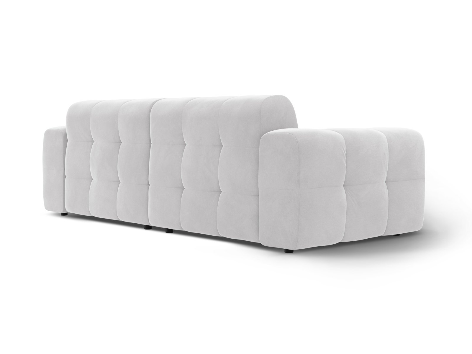 Velvet Sofa, "Kendal", 4 Seats, 255x103x79